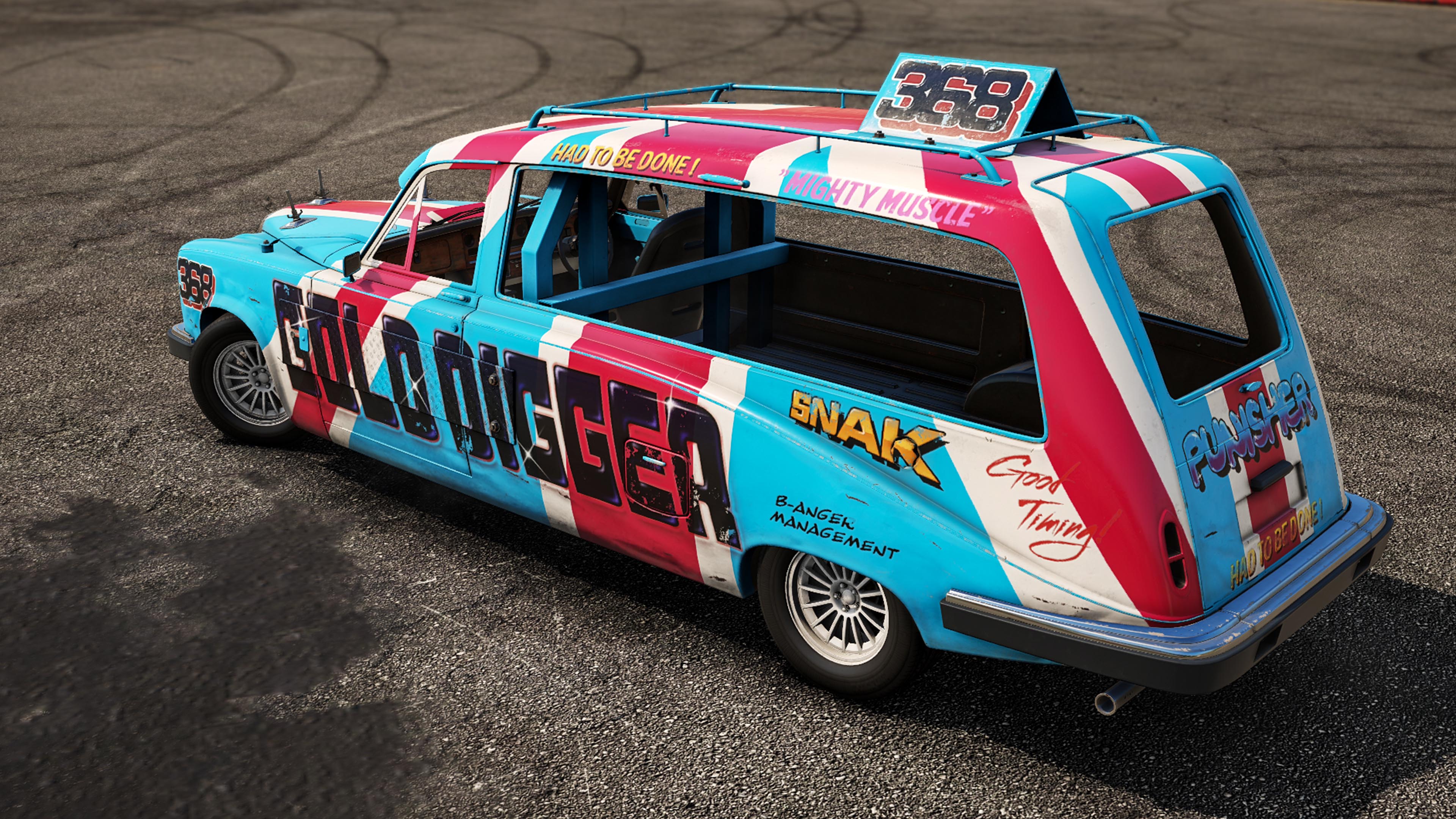 wreckfest — banger racing car pack