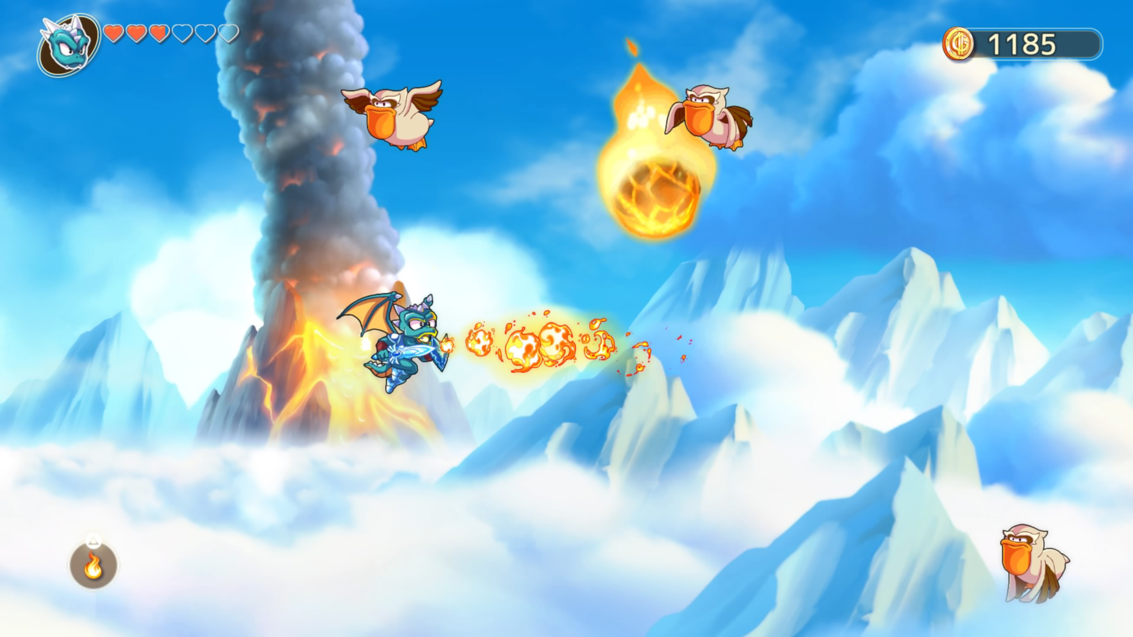 Monster boy and the cursed kingdom карта