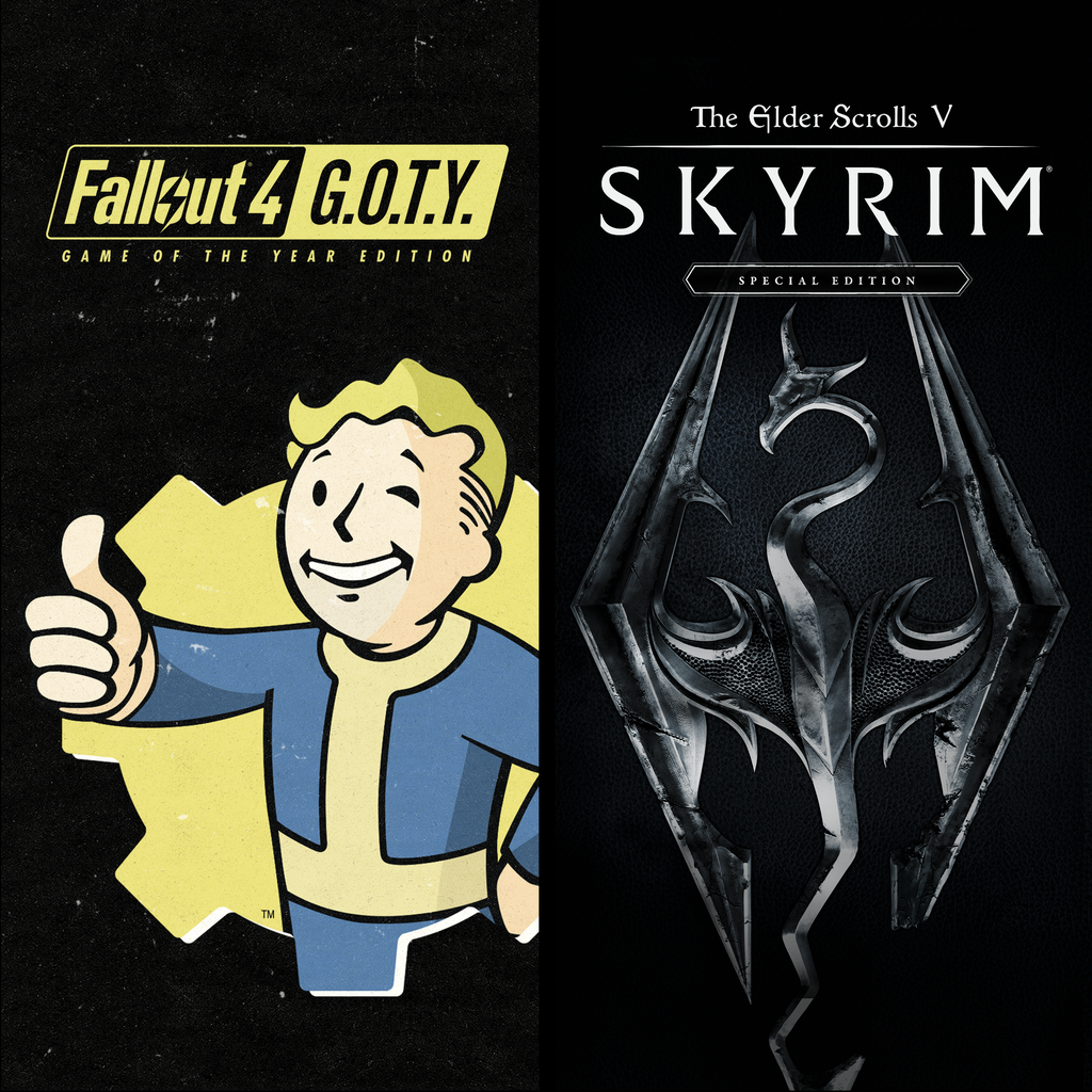 klodset Medarbejder arm Skyrim Special Edition + Fallout 4 G.O.T.Y. Bundle PS4 Price & Sale History  | PS Store USA