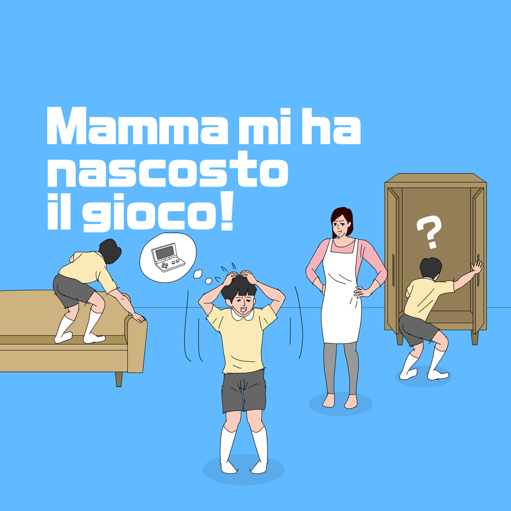 Mamma mi ha nascosto il gioco! ps4 it