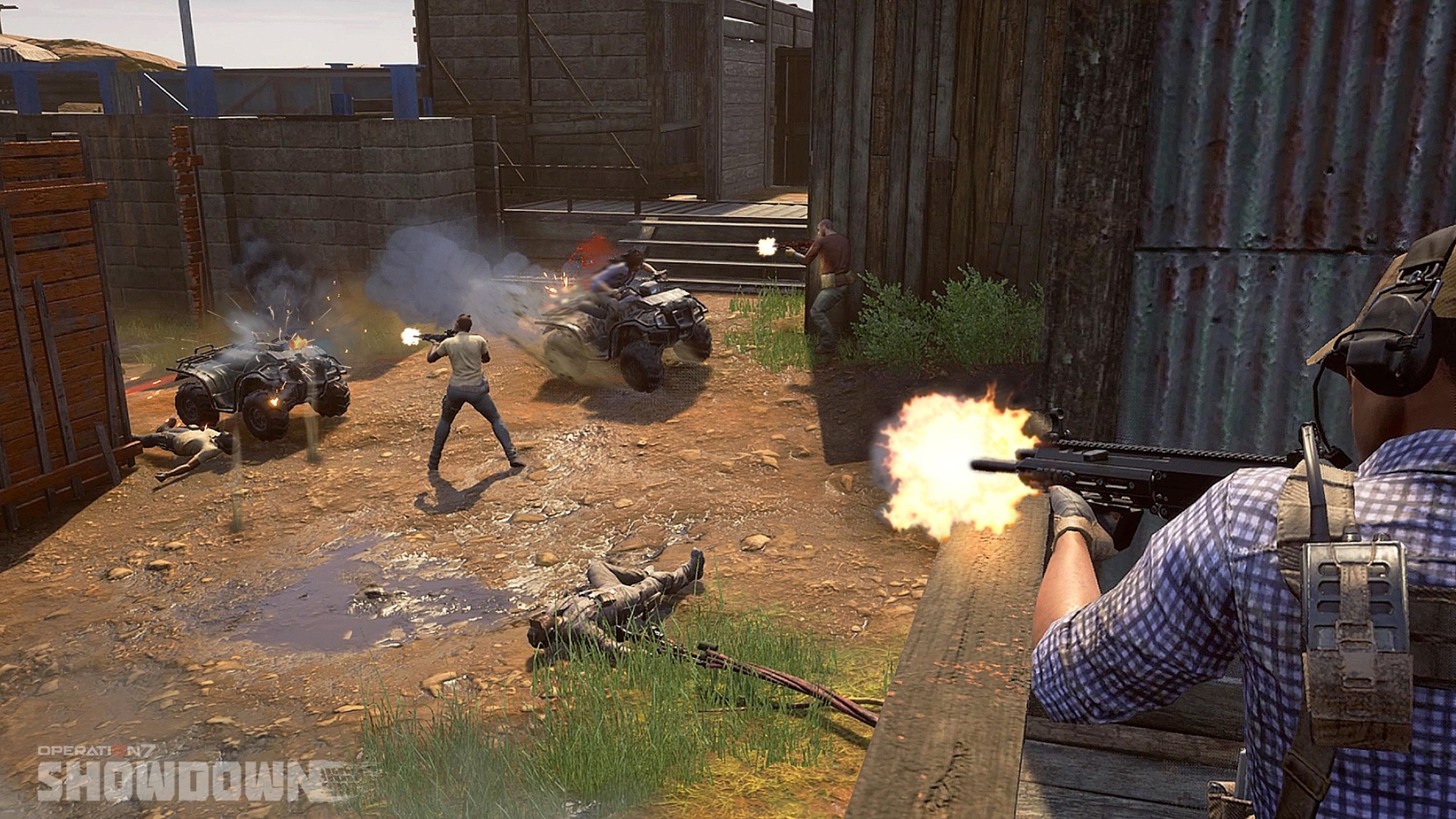 Jogo de tiro gratuito Operation7: Showdown está disponível para PS4 - PSX  Brasil