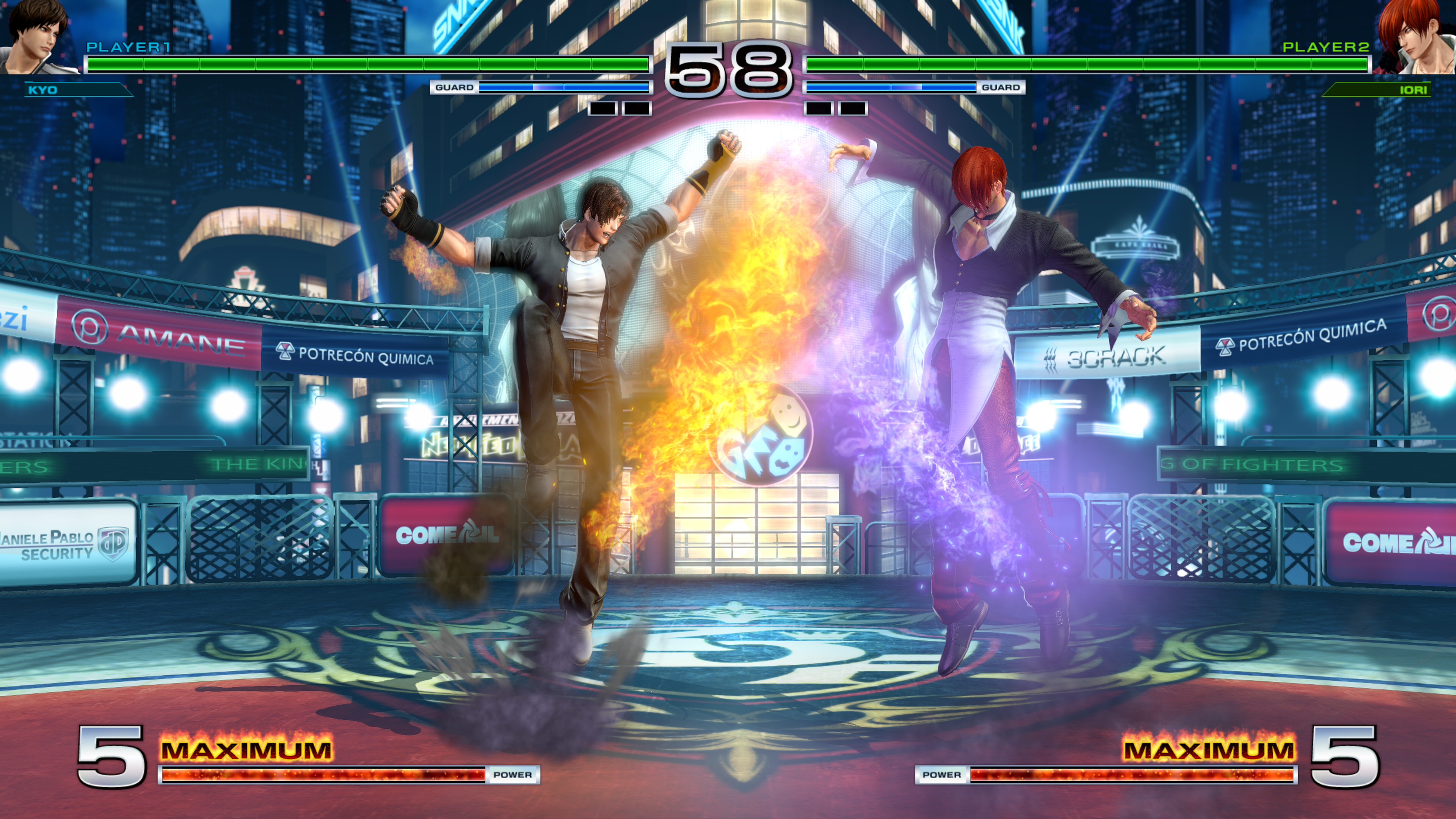 The King Of Fighters XIV Ultimate Edition.