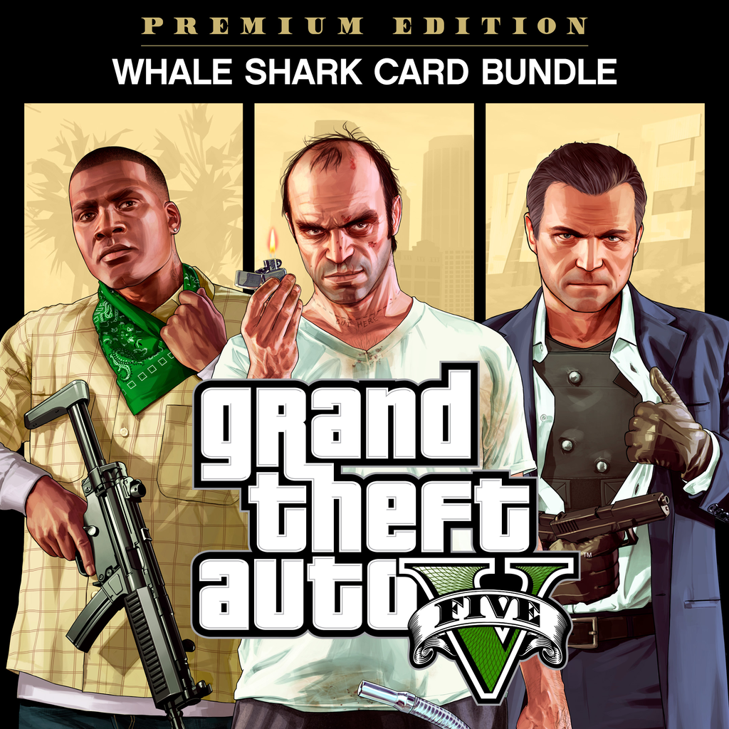Grand Theft V: Premium Edition Whale Card Bundle Price & Sale History | PS Store USA