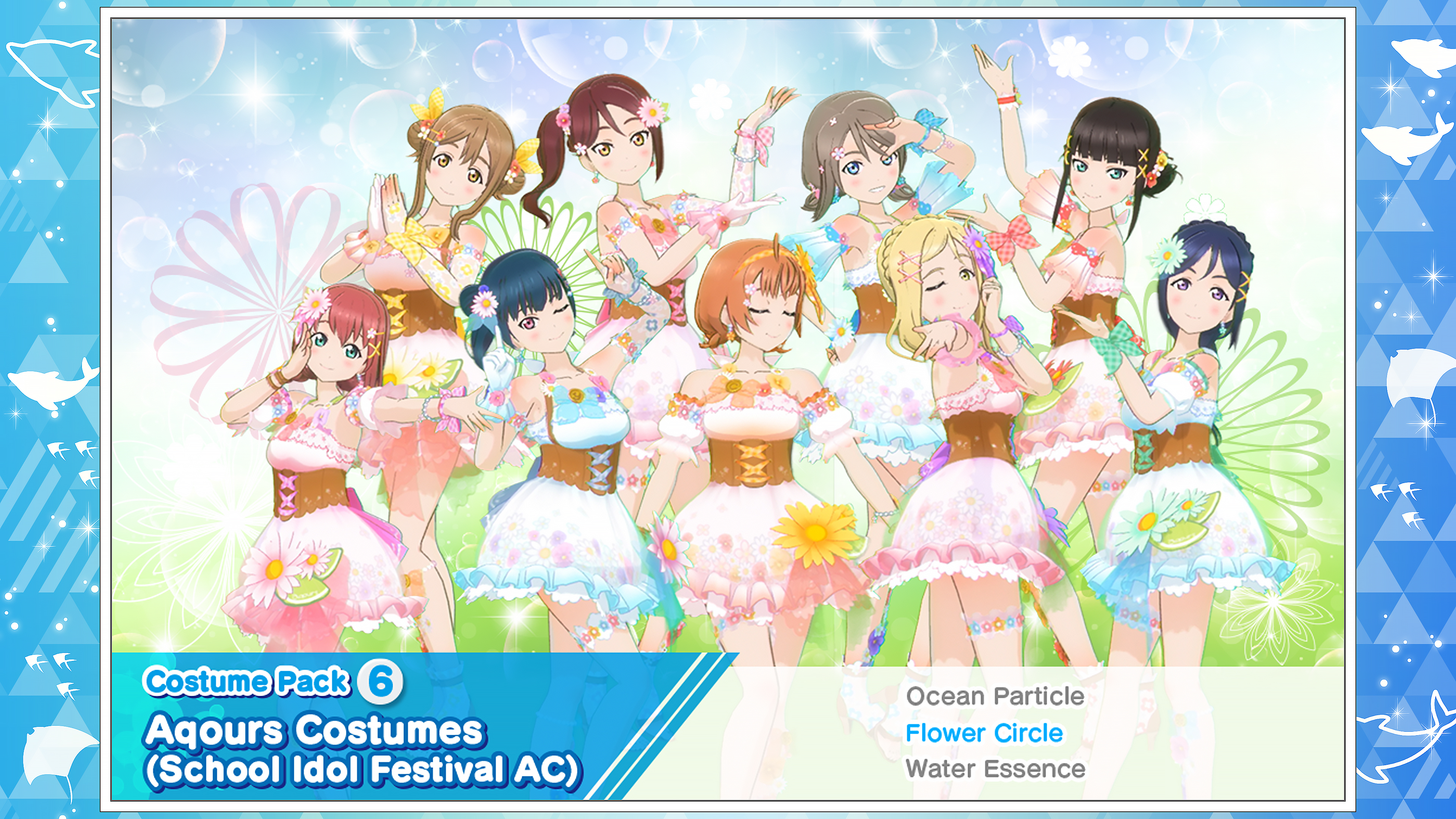 Love Live Sunshine Costume Pack 6 Aqours Costumes School Idol Festival Ac On Ps4 Price History Screenshots Discounts Usa