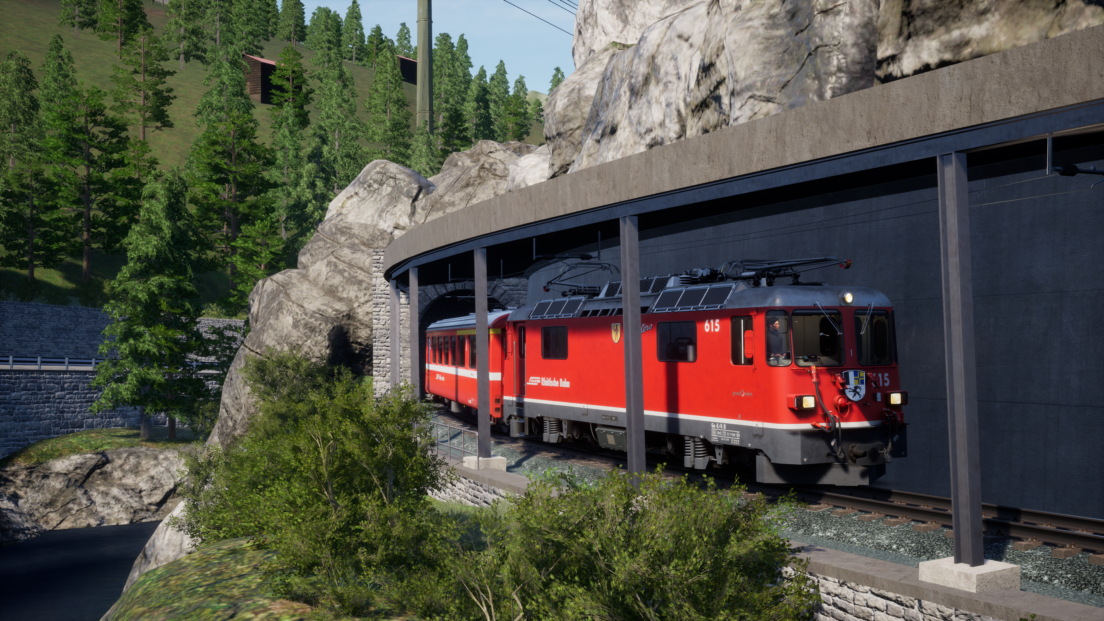 The latest train. Train SIM World 2. Modern Train. CA.Arosa.local.
