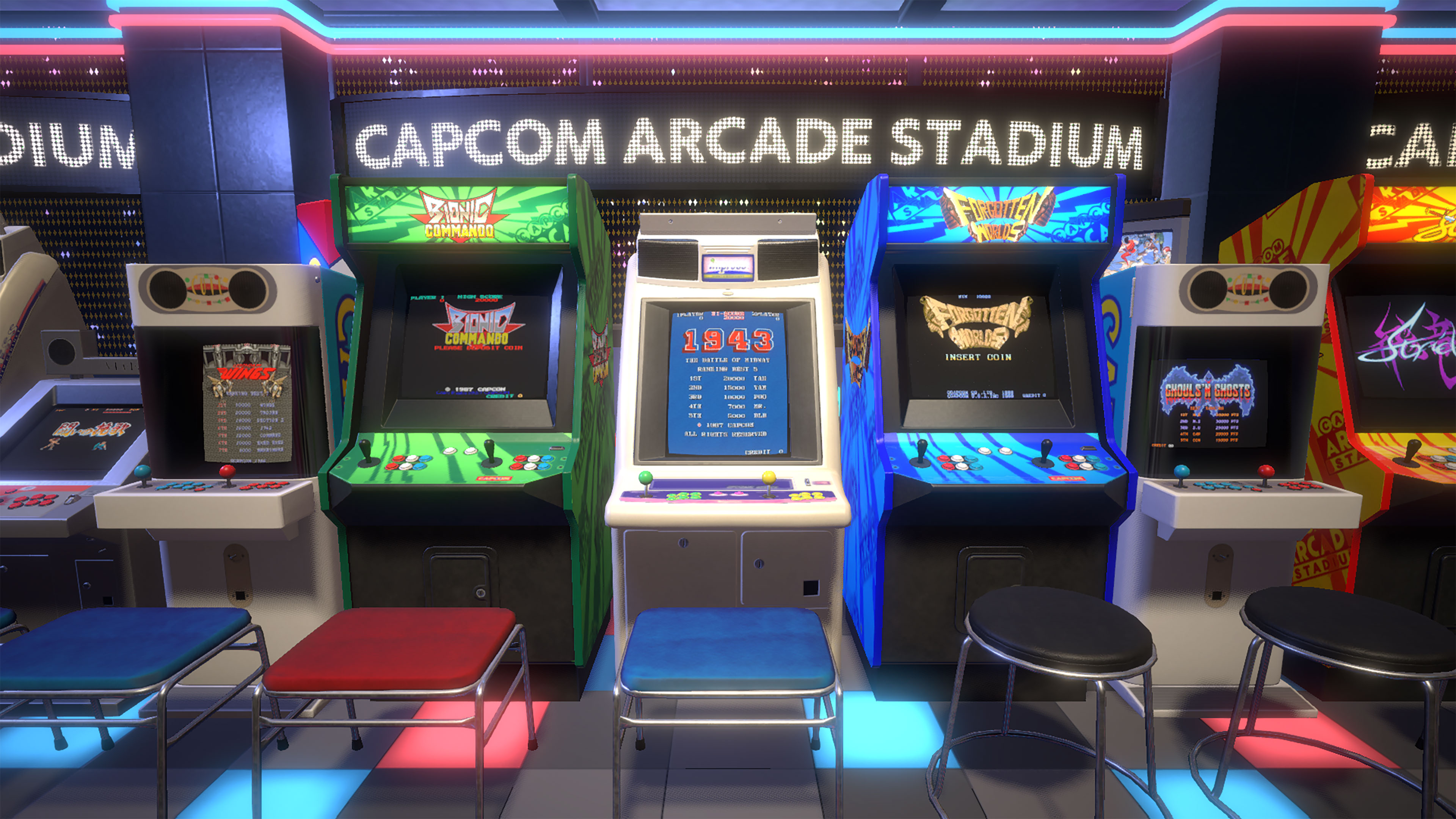 Скриншот №2 к Capcom Arcade Stadium