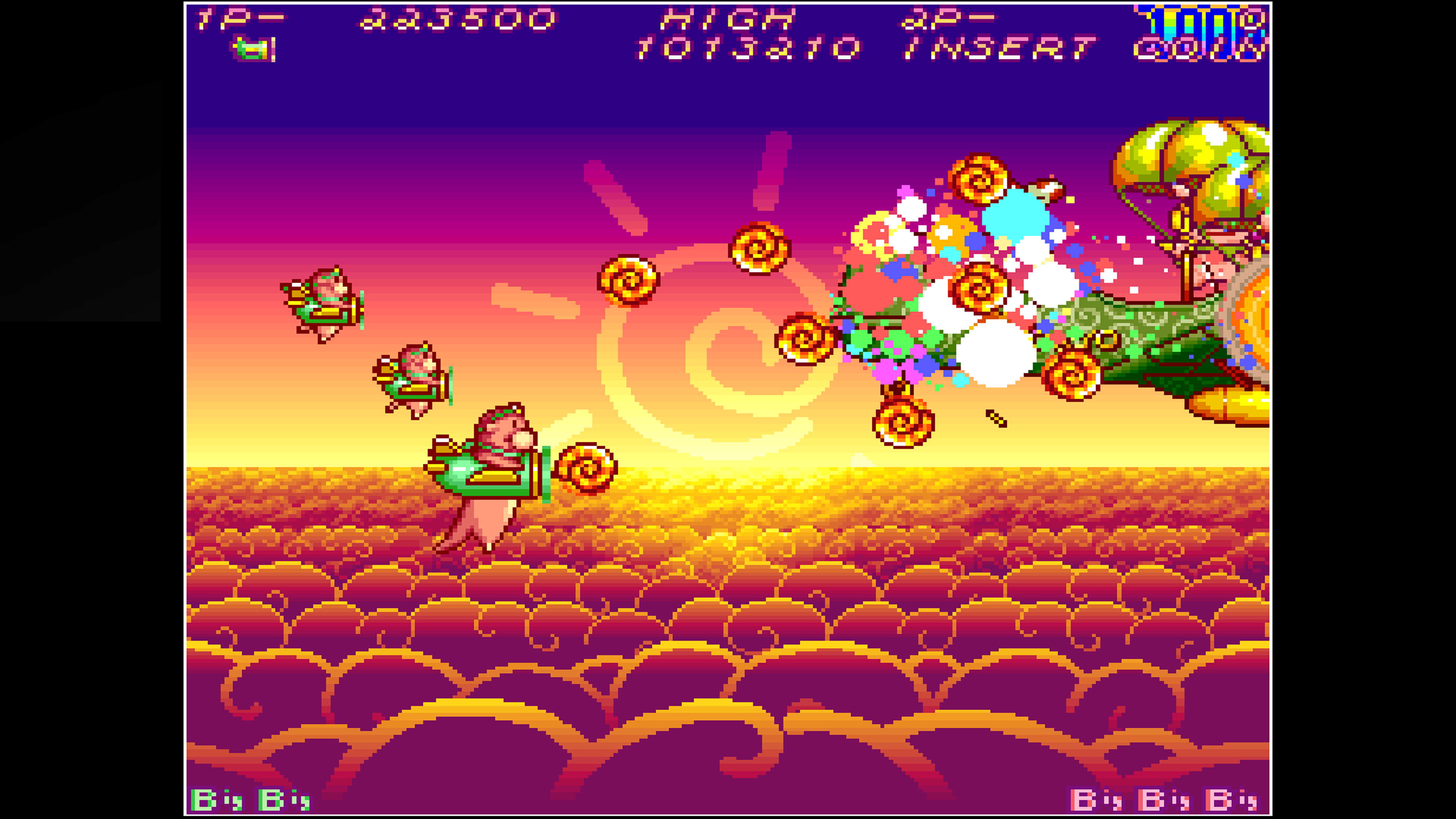 Скриншот №1 к Arcade Archives HACHA MECHA FIGHTER