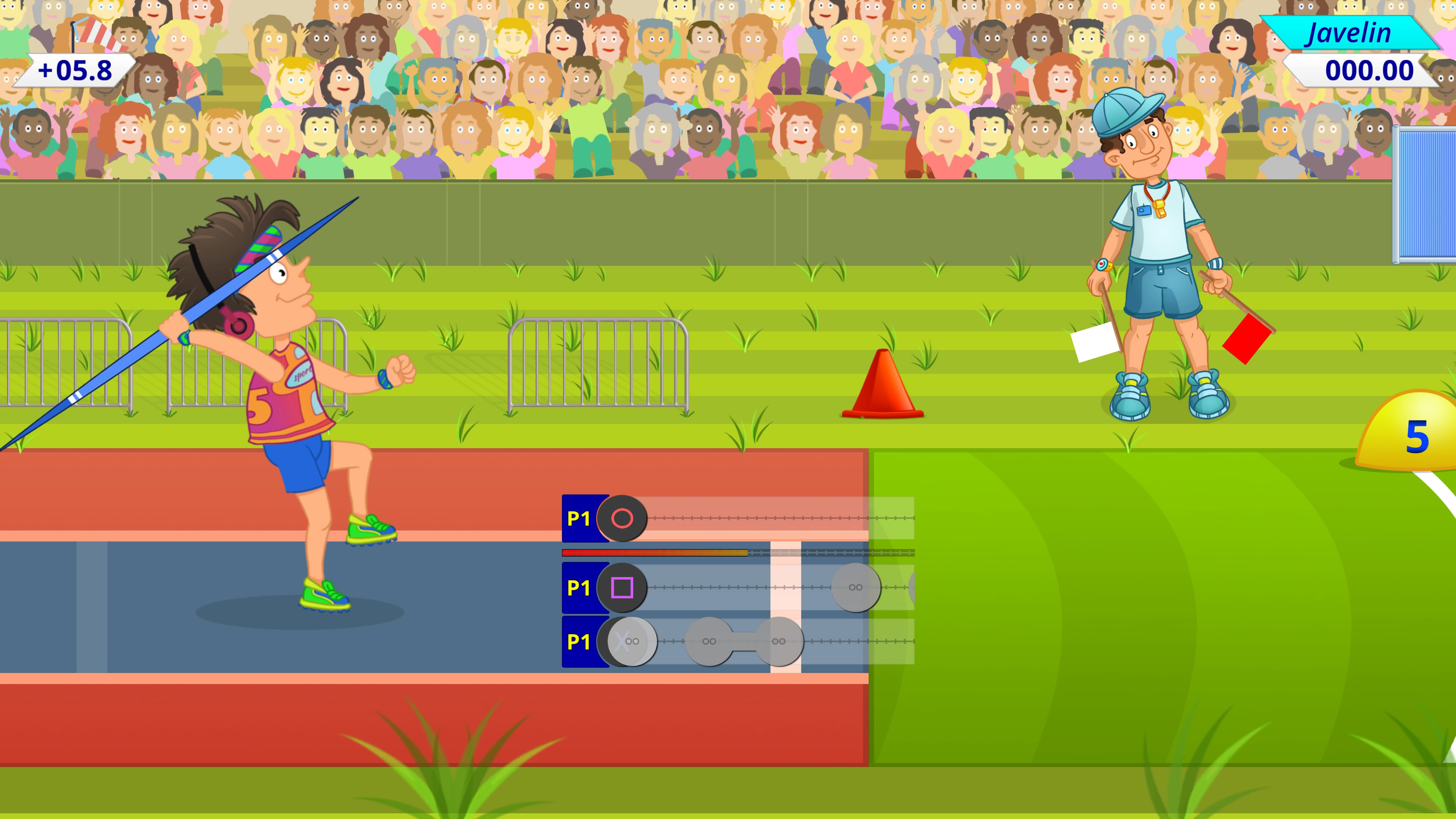 Скриншот №4 к Crazy Athletics - Summer Sports and Games