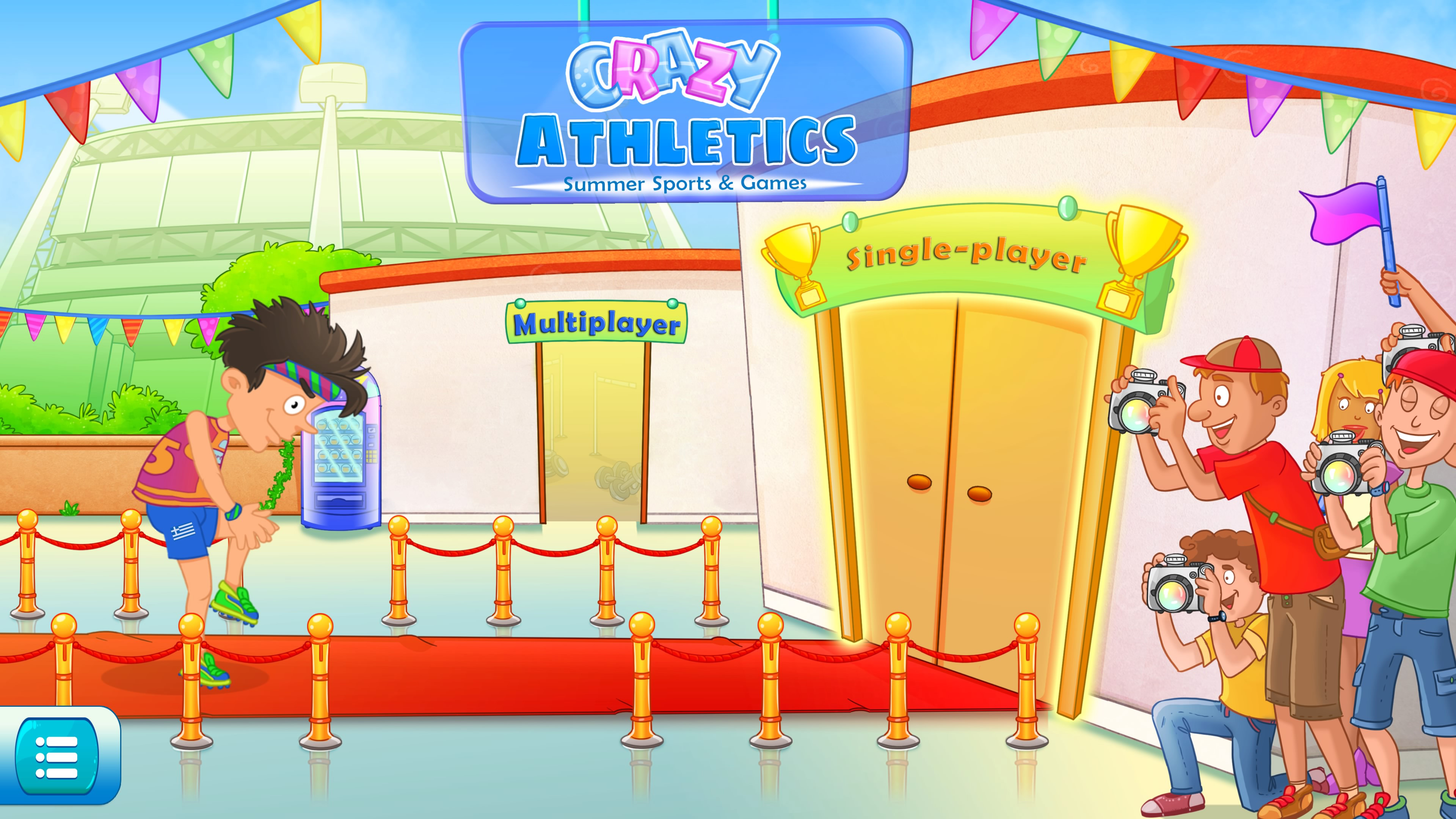 Скриншот №1 к Crazy Athletics - Summer Sports and Games