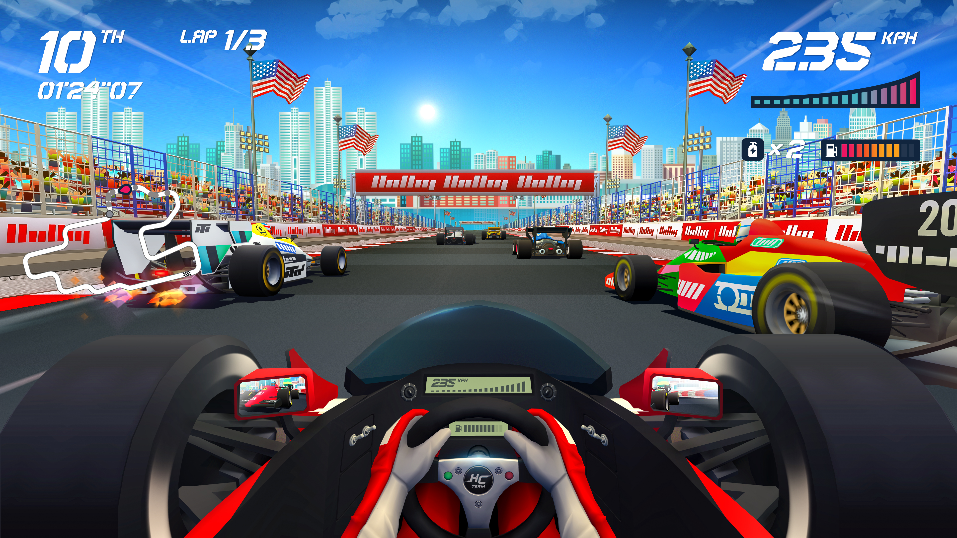 Скриншот №5 к Horizon Chase Turbo - Ayrton Senna Edition