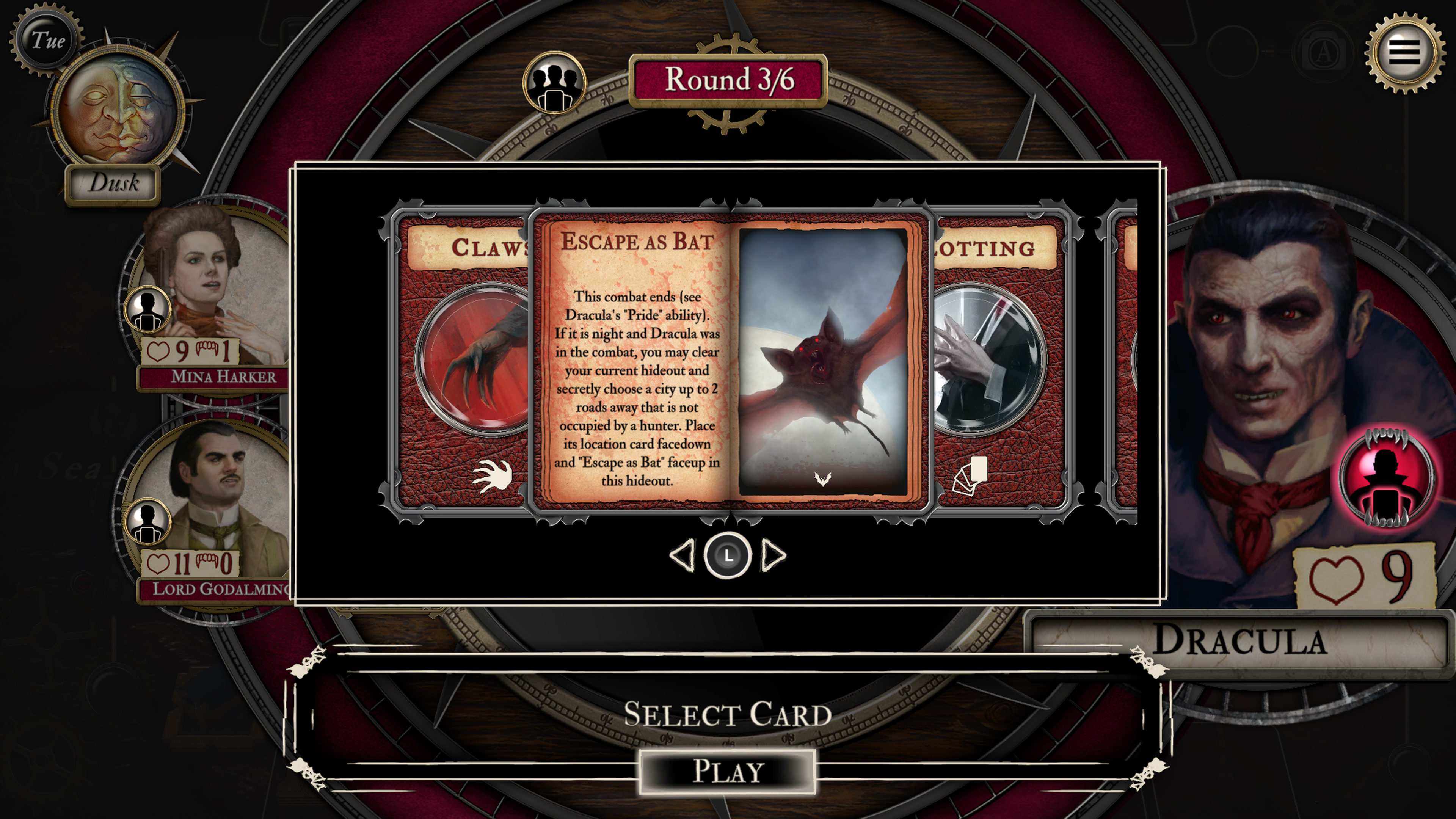 Скриншот №4 к Fury of Dracula Digital Edition