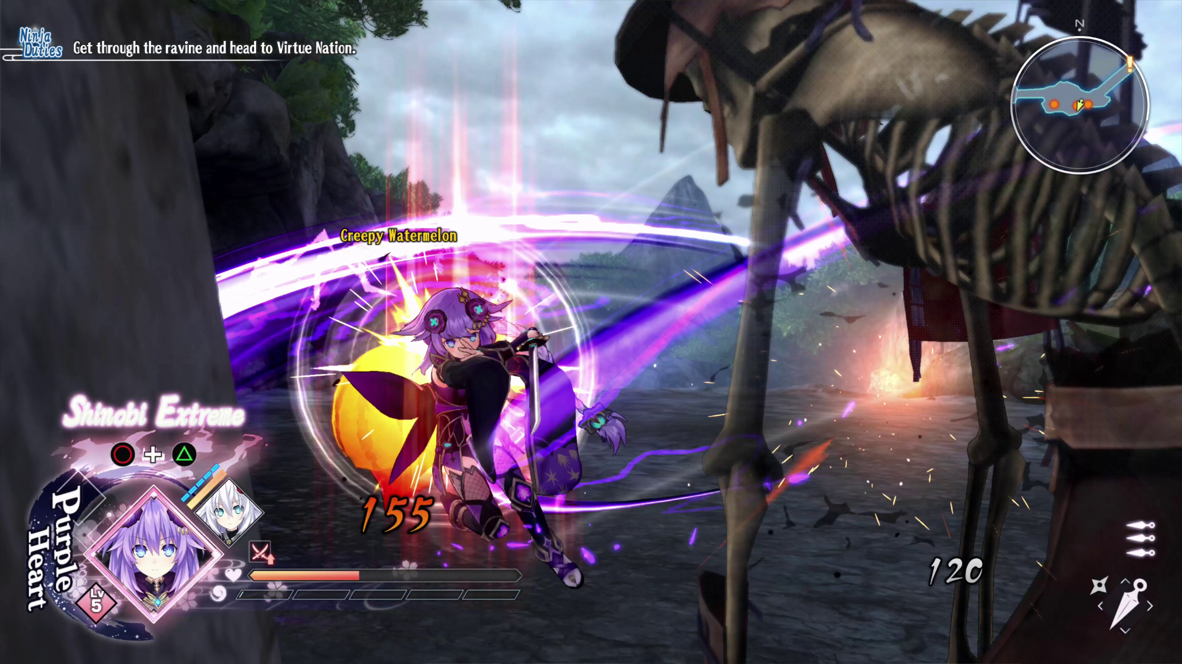 Скриншот №5 к Neptunia x SENRAN KAGURA Ninja Wars