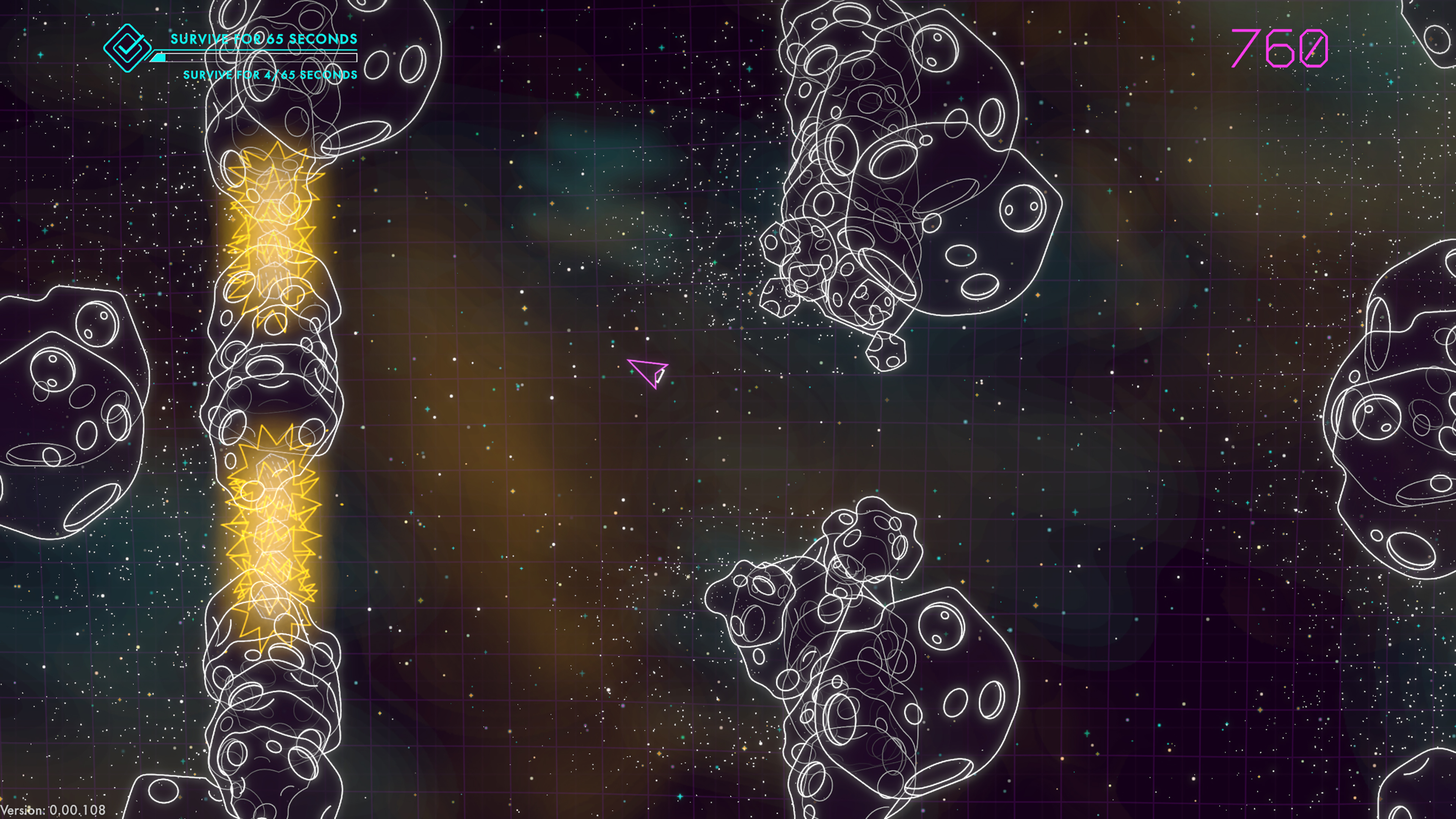 Скриншот №5 к Asteroids Recharged