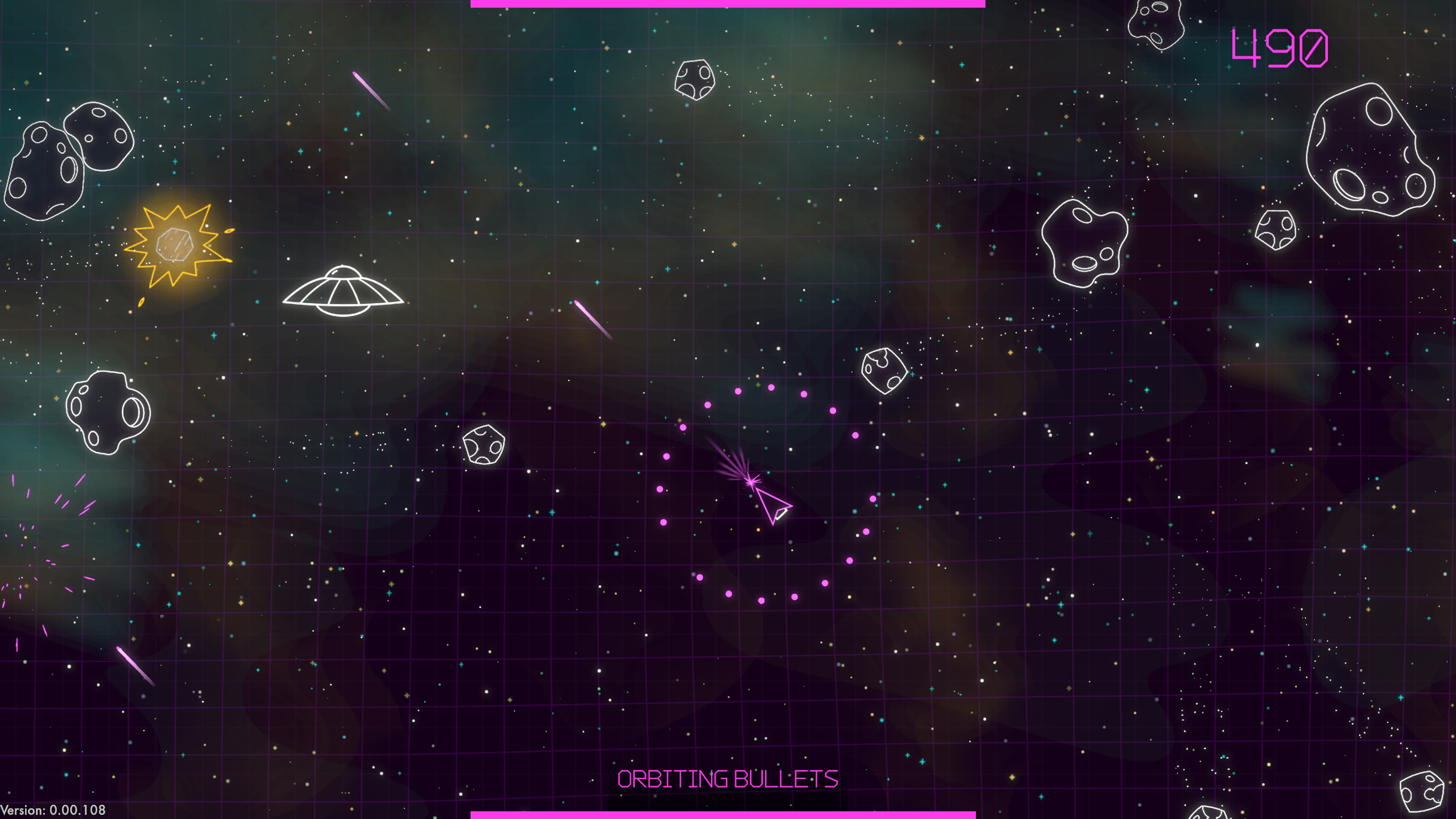 Скриншот №1 к Asteroids Recharged