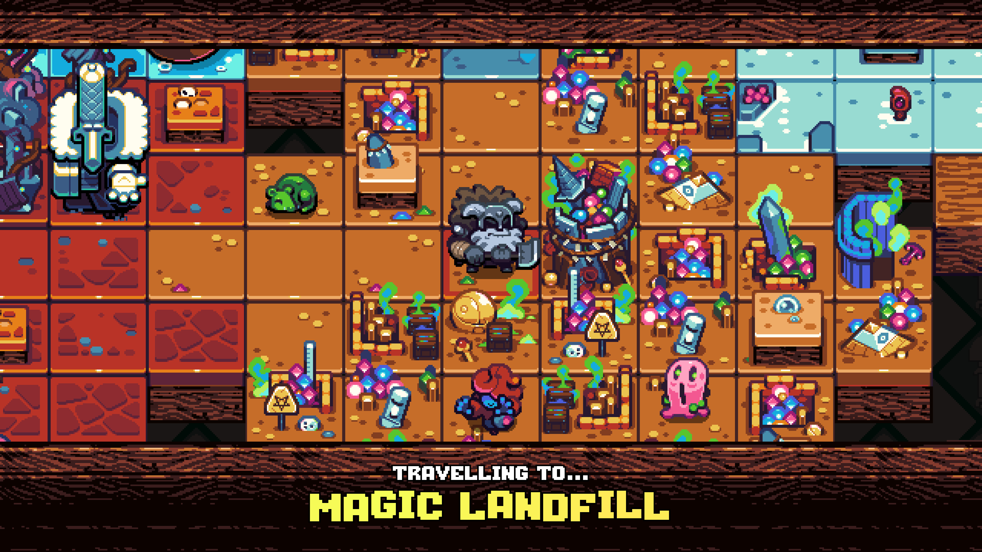 Скриншот №1 к Shovel Knight Pocket Dungeon