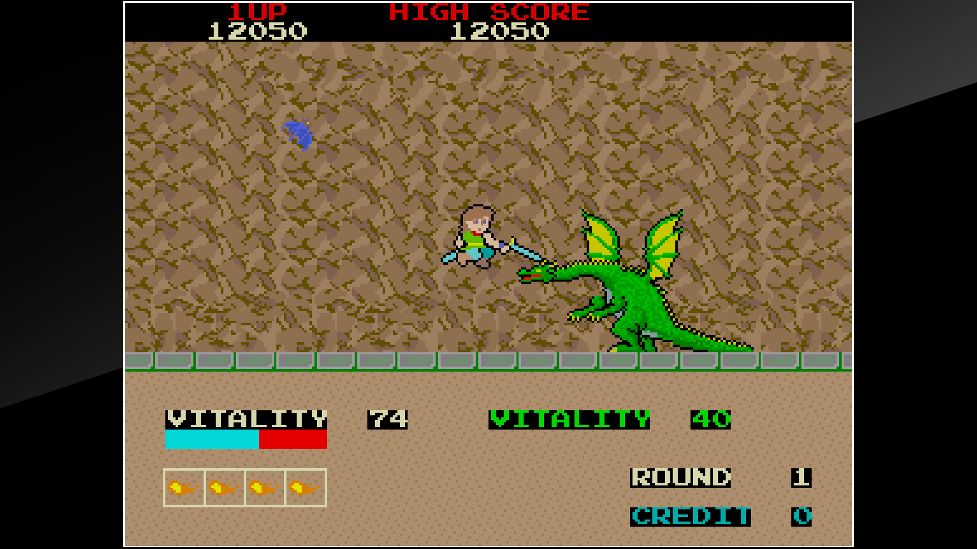 Скриншот №4 к Arcade Archives DRAGON BUSTER