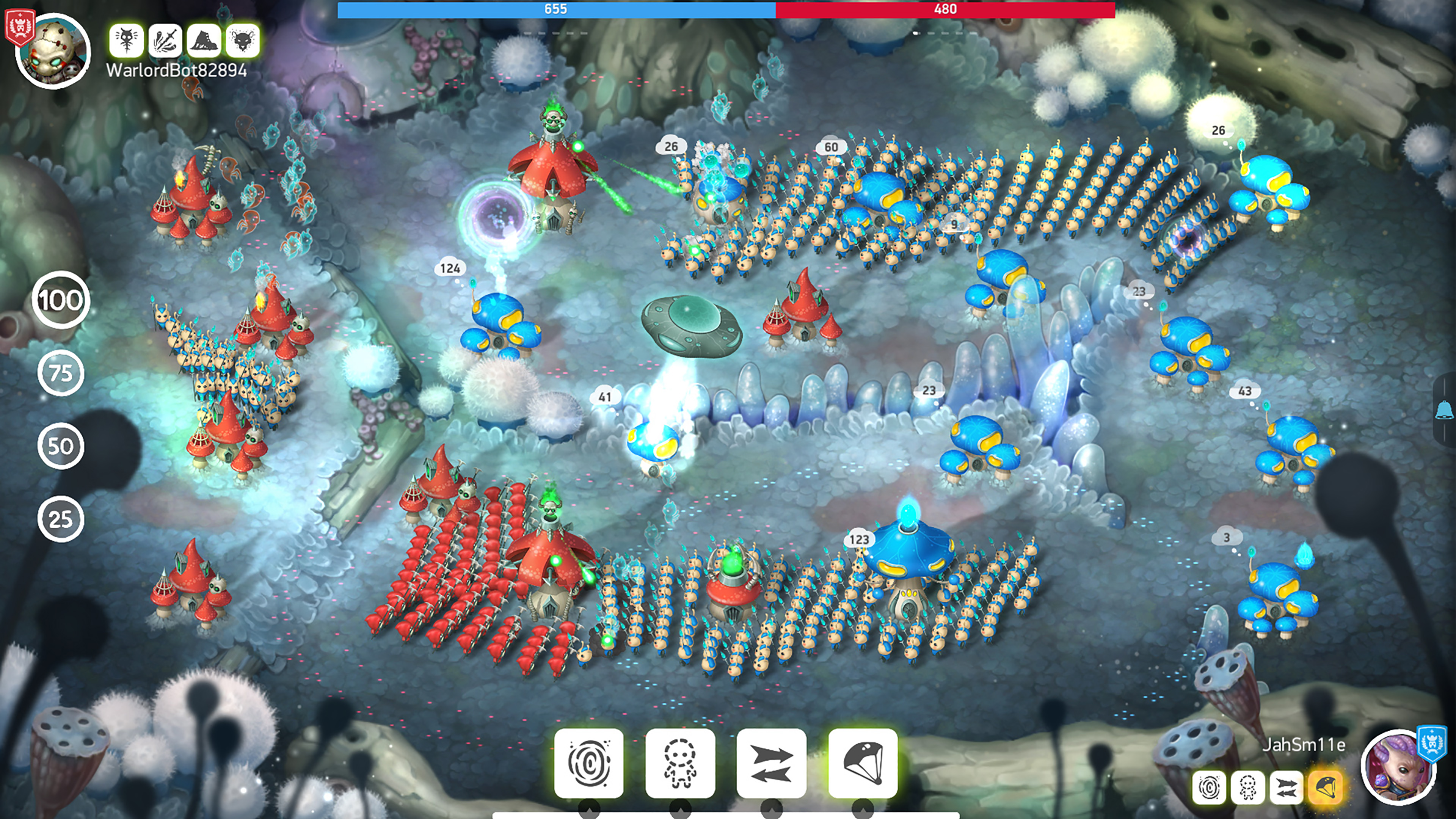 Скриншот №3 к Mushroom Wars 2