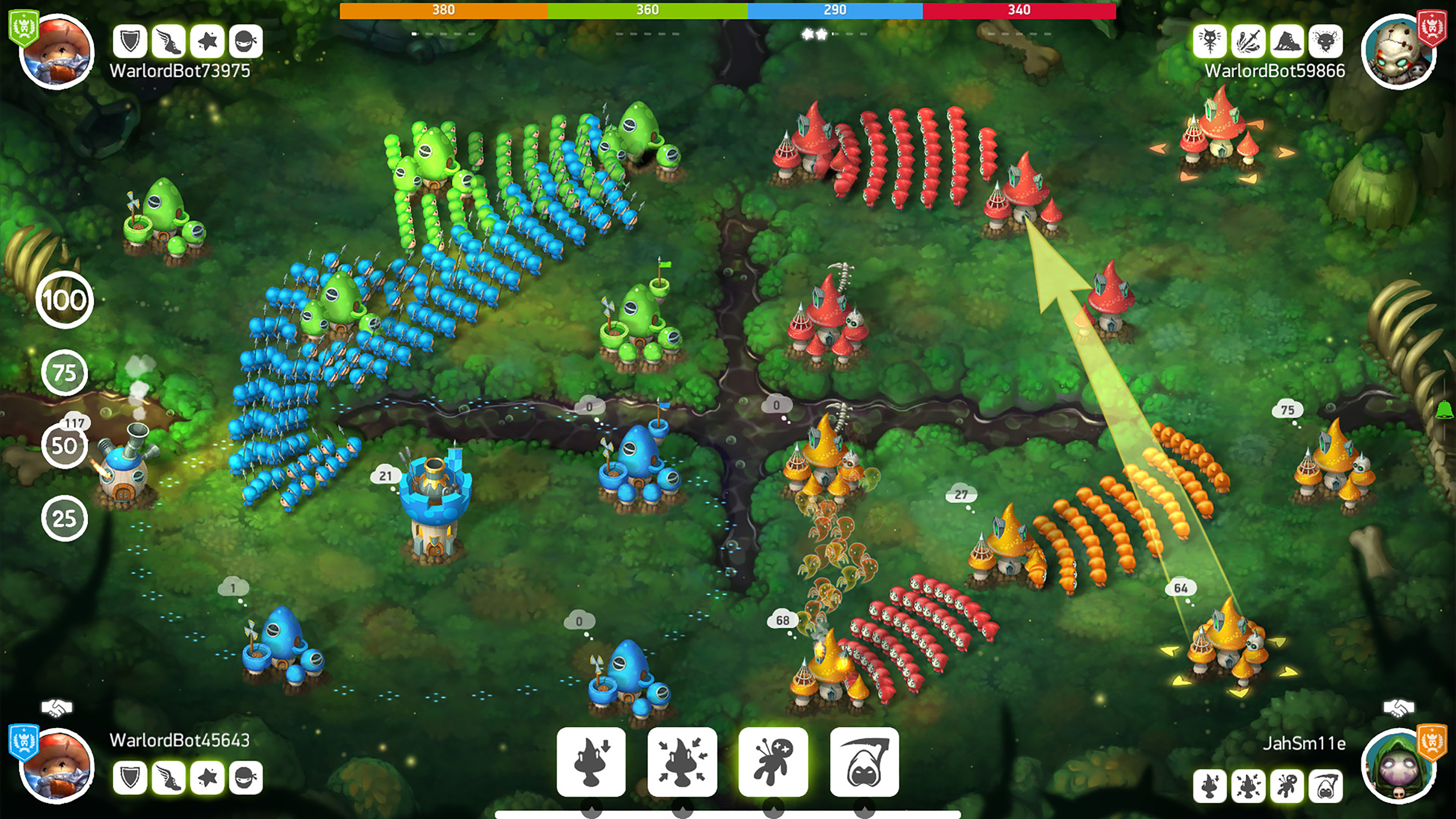 Скриншот №6 к Mushroom Wars 2