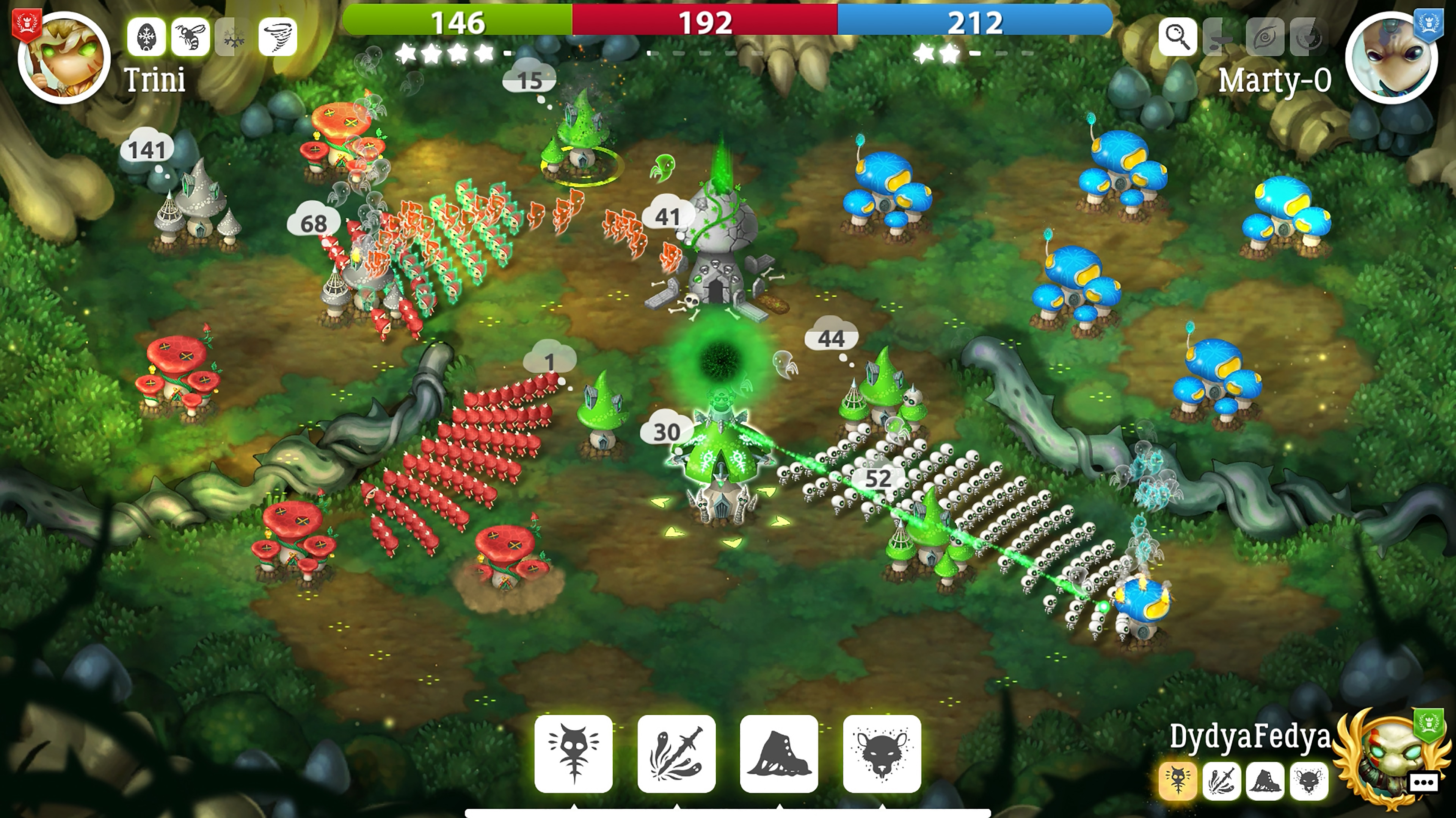 Скриншот №2 к Mushroom Wars 2