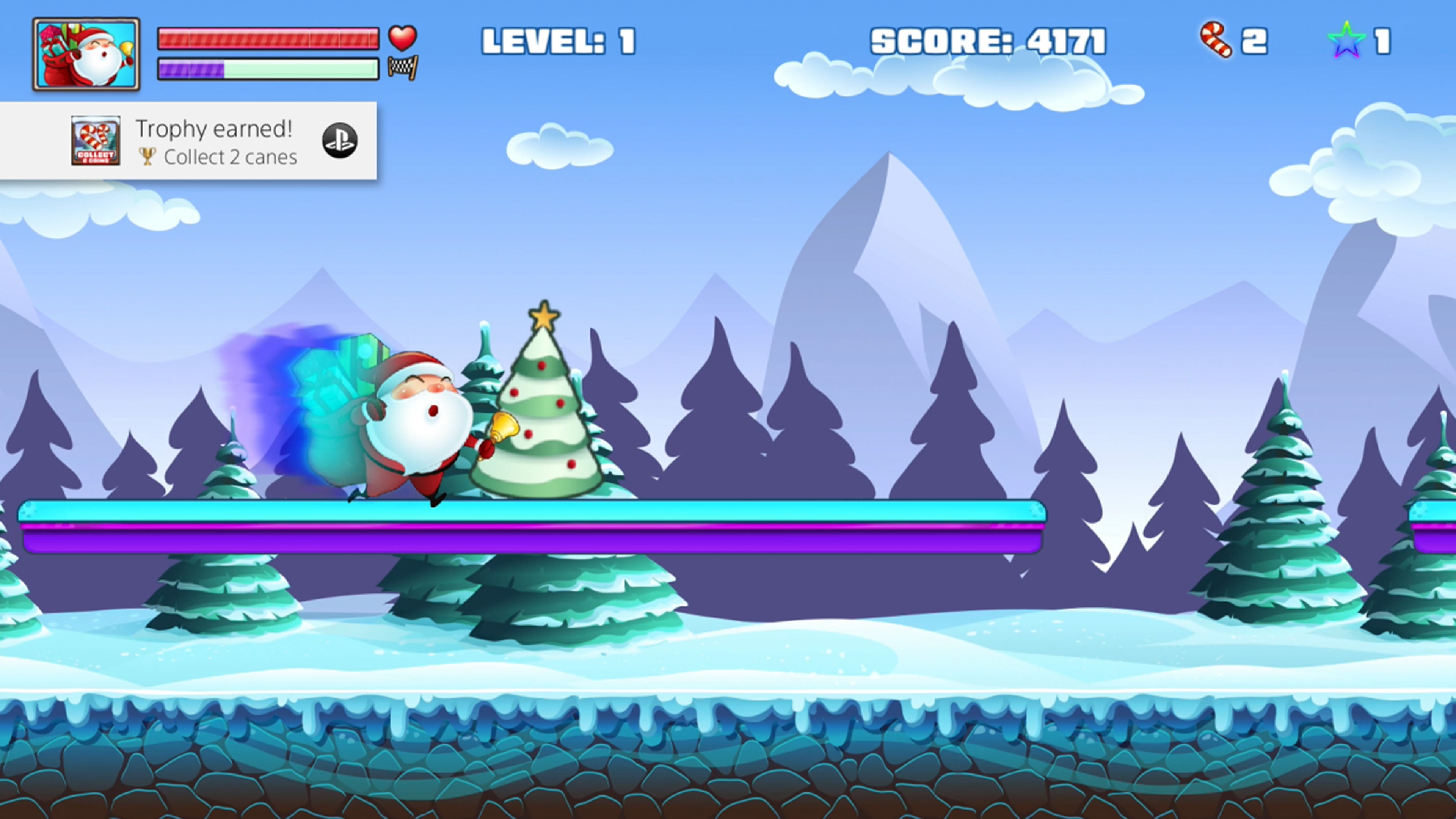 Скриншот №3 к ChristmasRun - Avatar Full Game Bundle