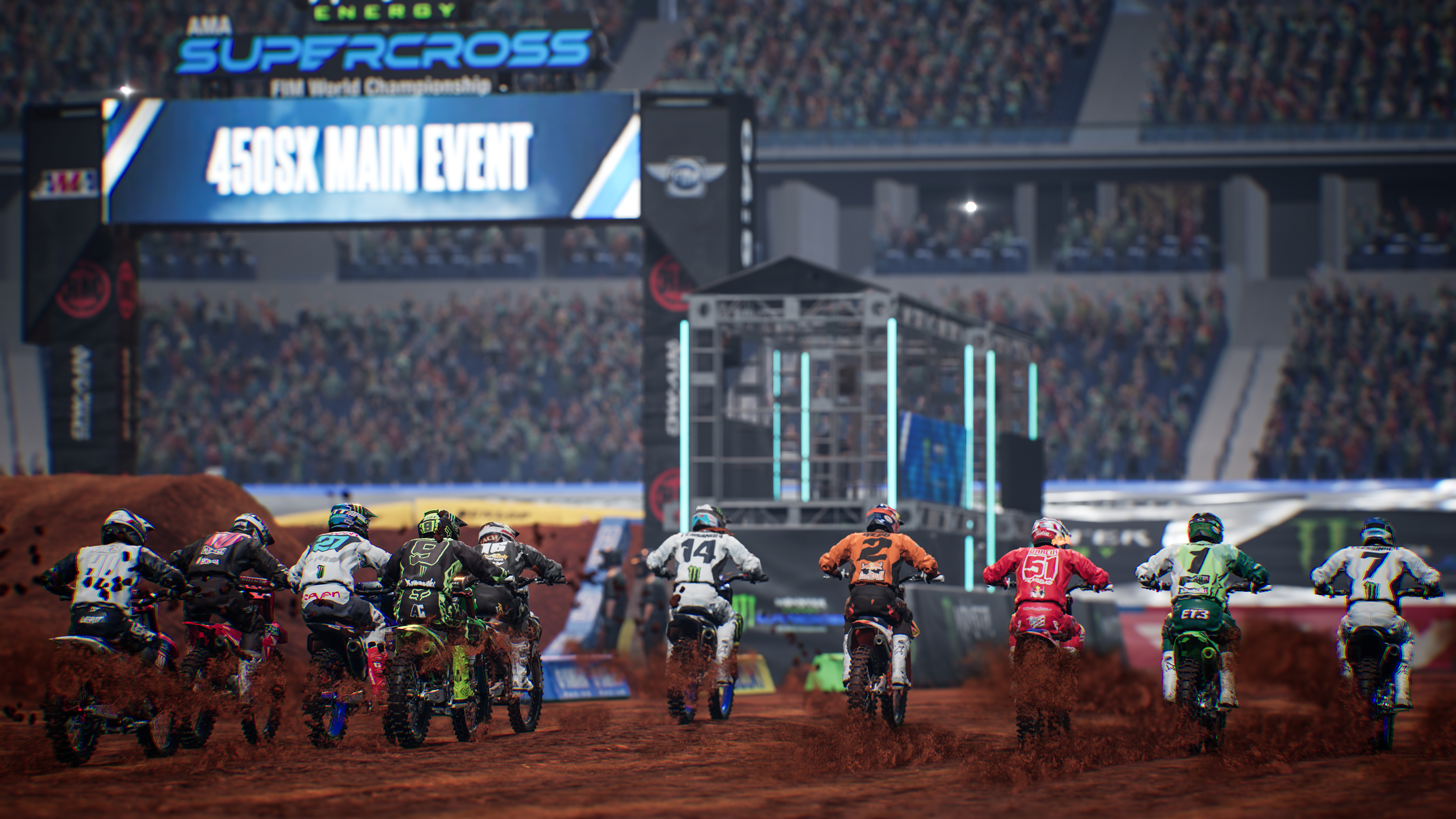 Скриншот №1 к Monster Energy Supercross 5 - Special Edition PS4 and PS5