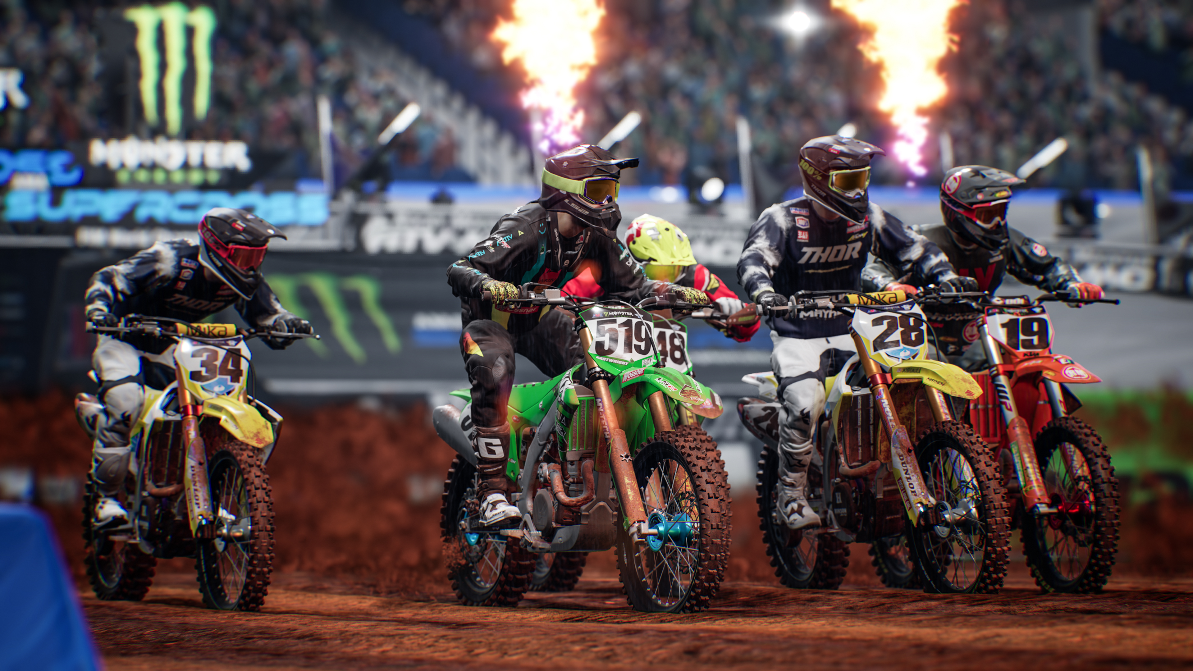 Скриншот №4 к Monster Energy Supercross - The Official Videogame 5 PS4 and PS5