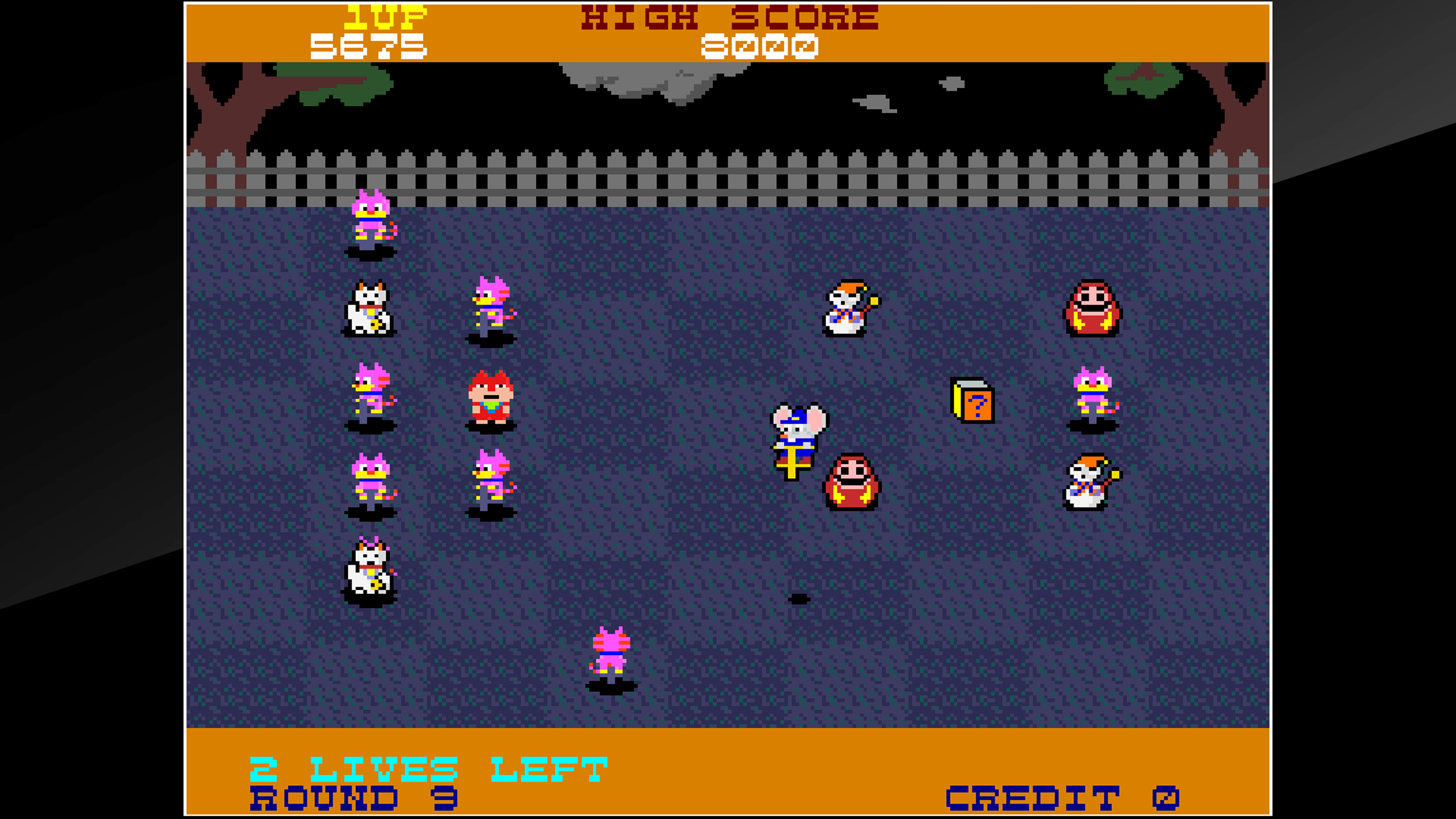 Скриншот №7 к Arcade Archives HOPPING MAPPY
