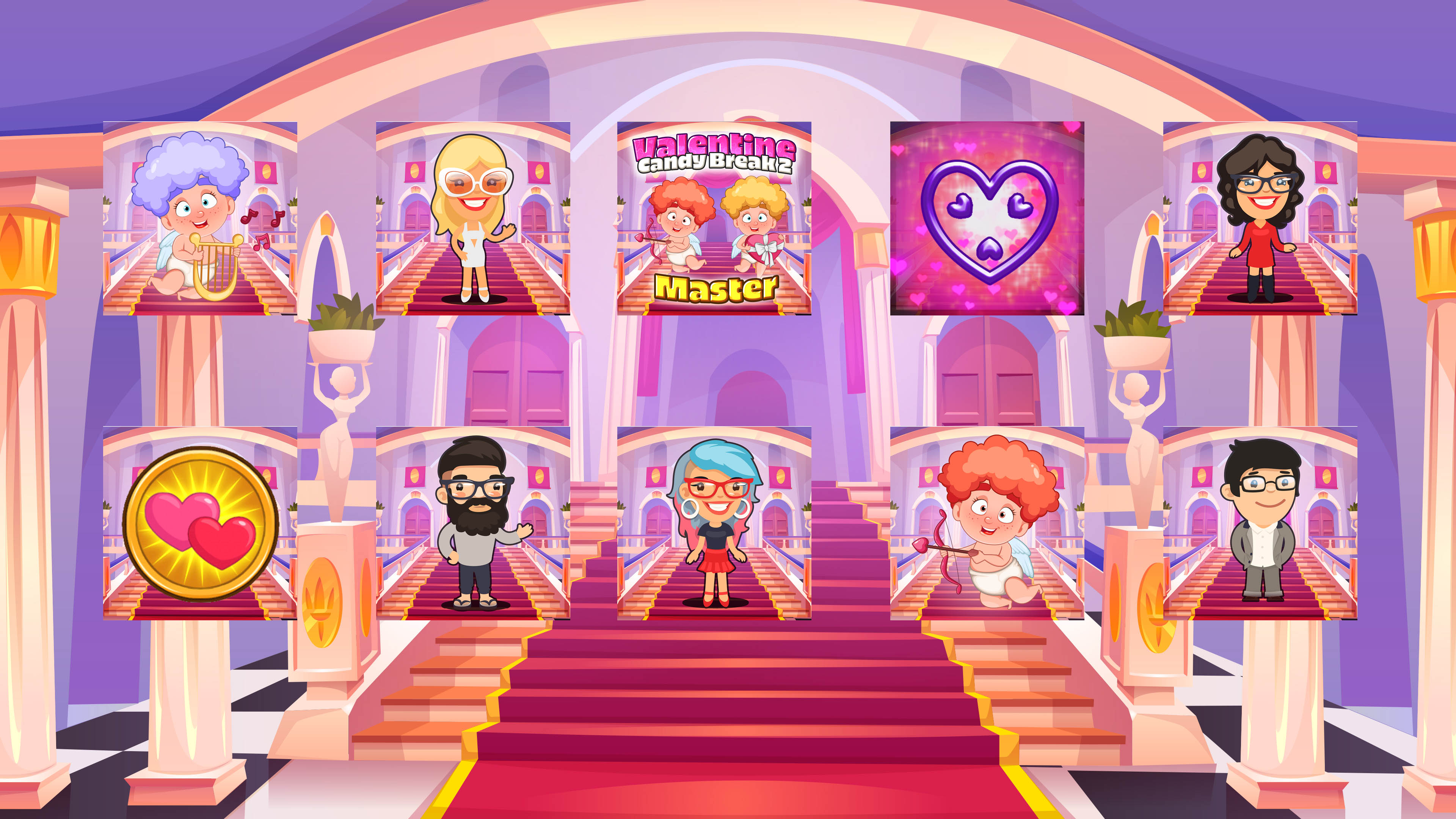 Скриншот №10 к Valentine Candy Break 2 - Avatar Full Game Bundle