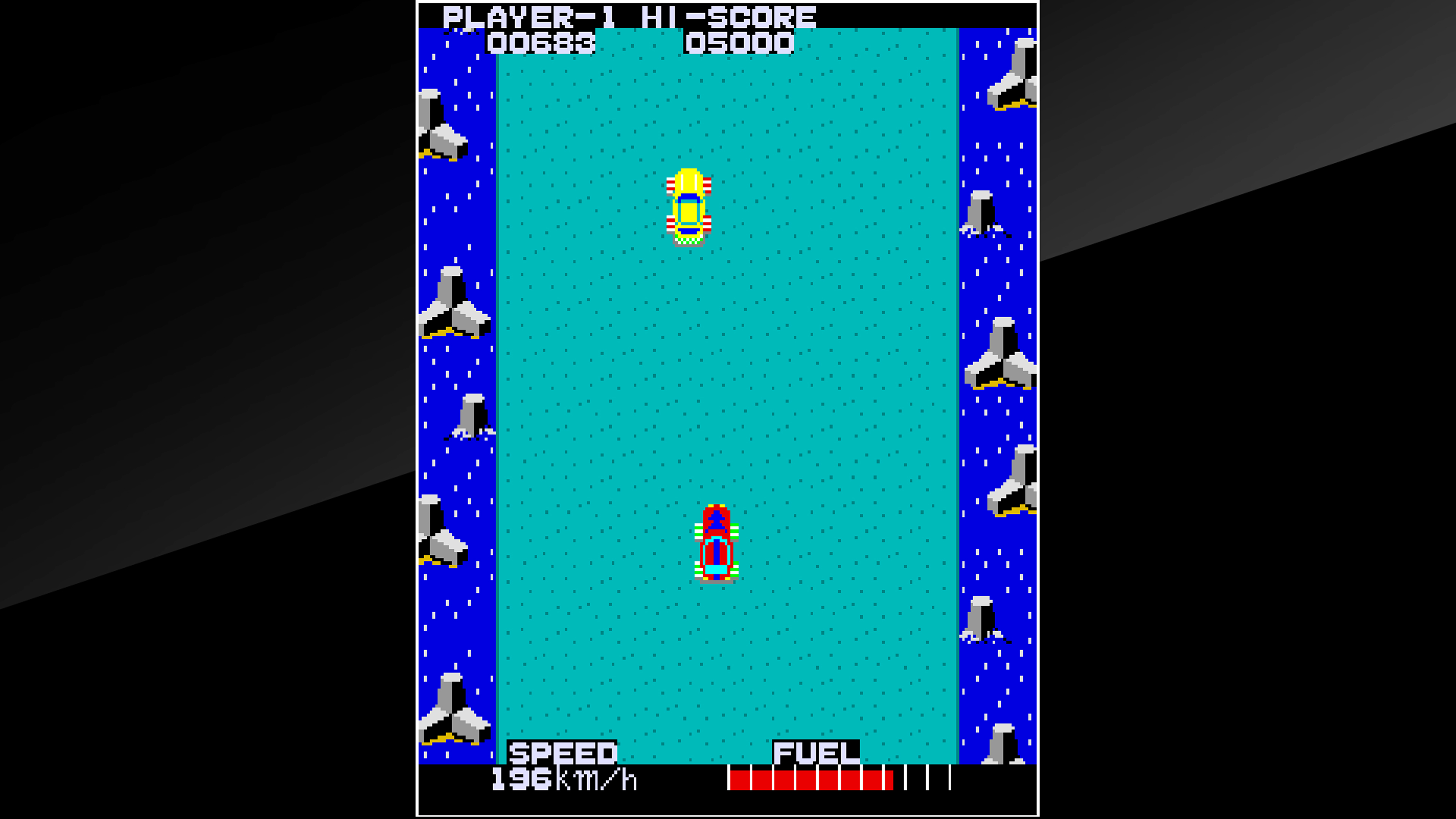Скриншот №2 к Arcade Archives HIGHWAY RACE