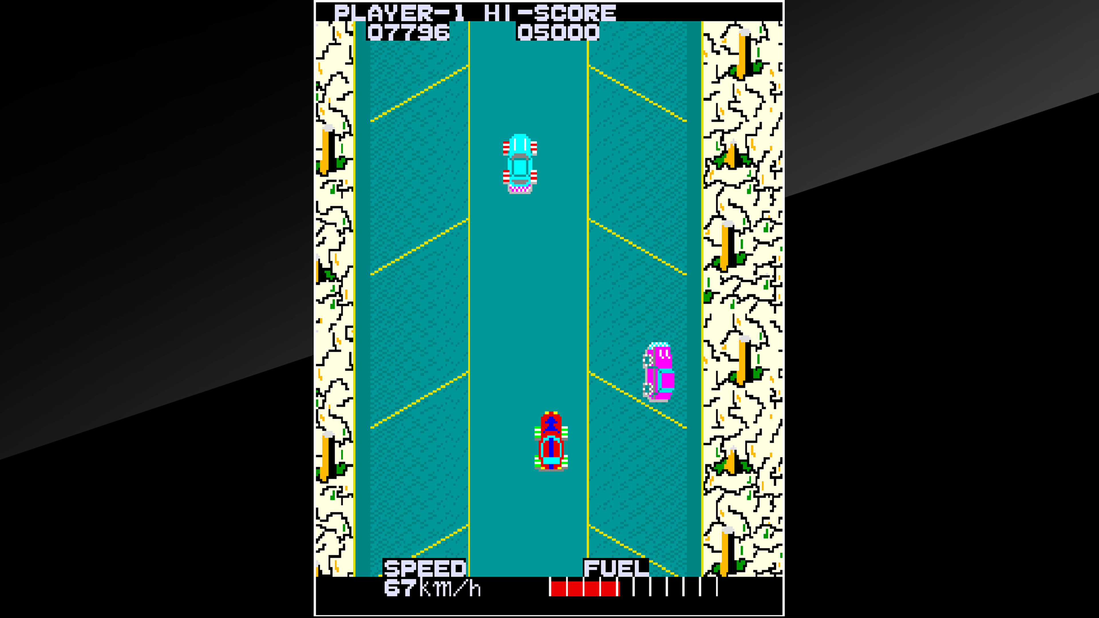 Скриншот №8 к Arcade Archives HIGHWAY RACE