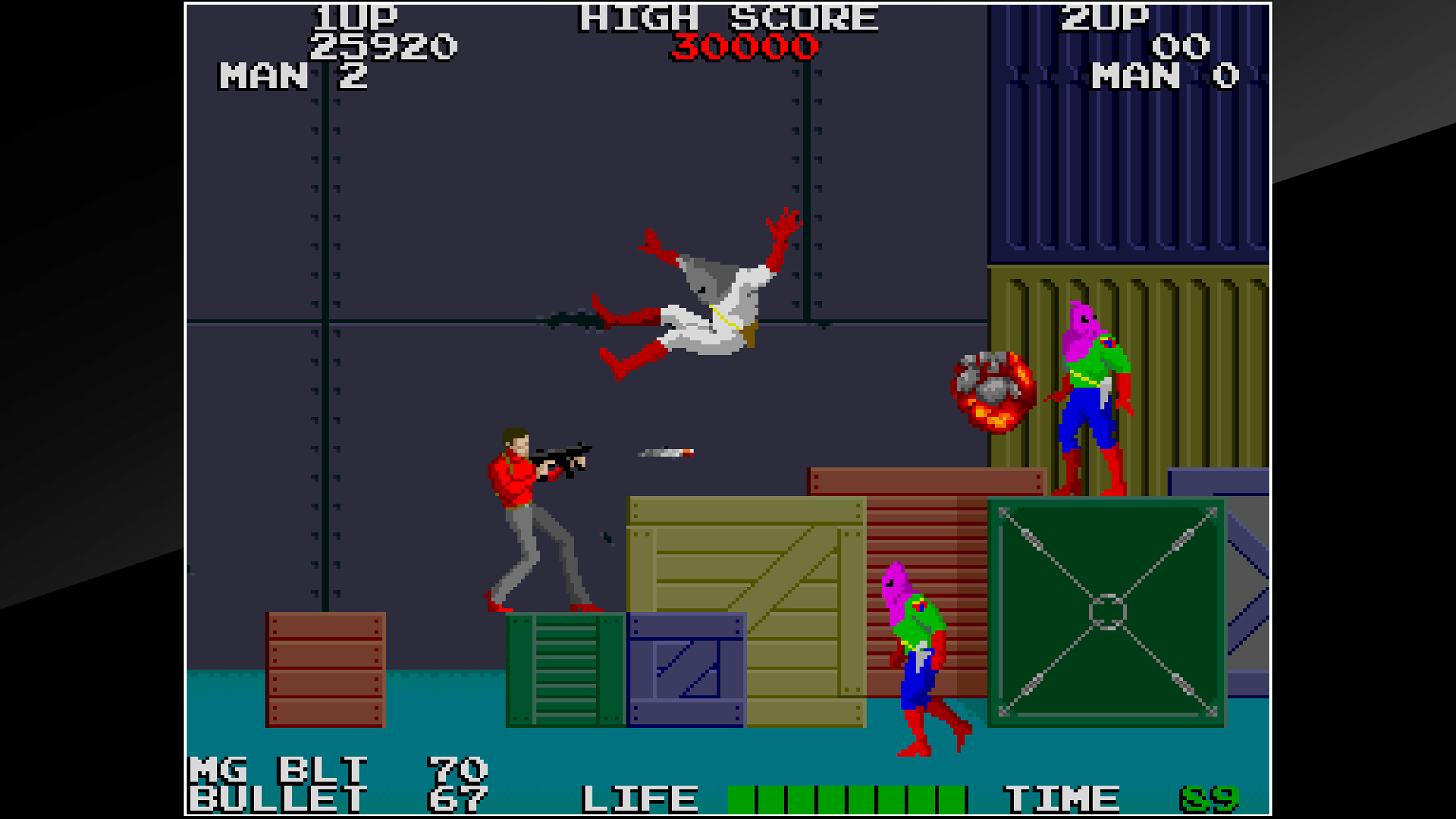 Скриншот №4 к Arcade Archives ROLLING THUNDER