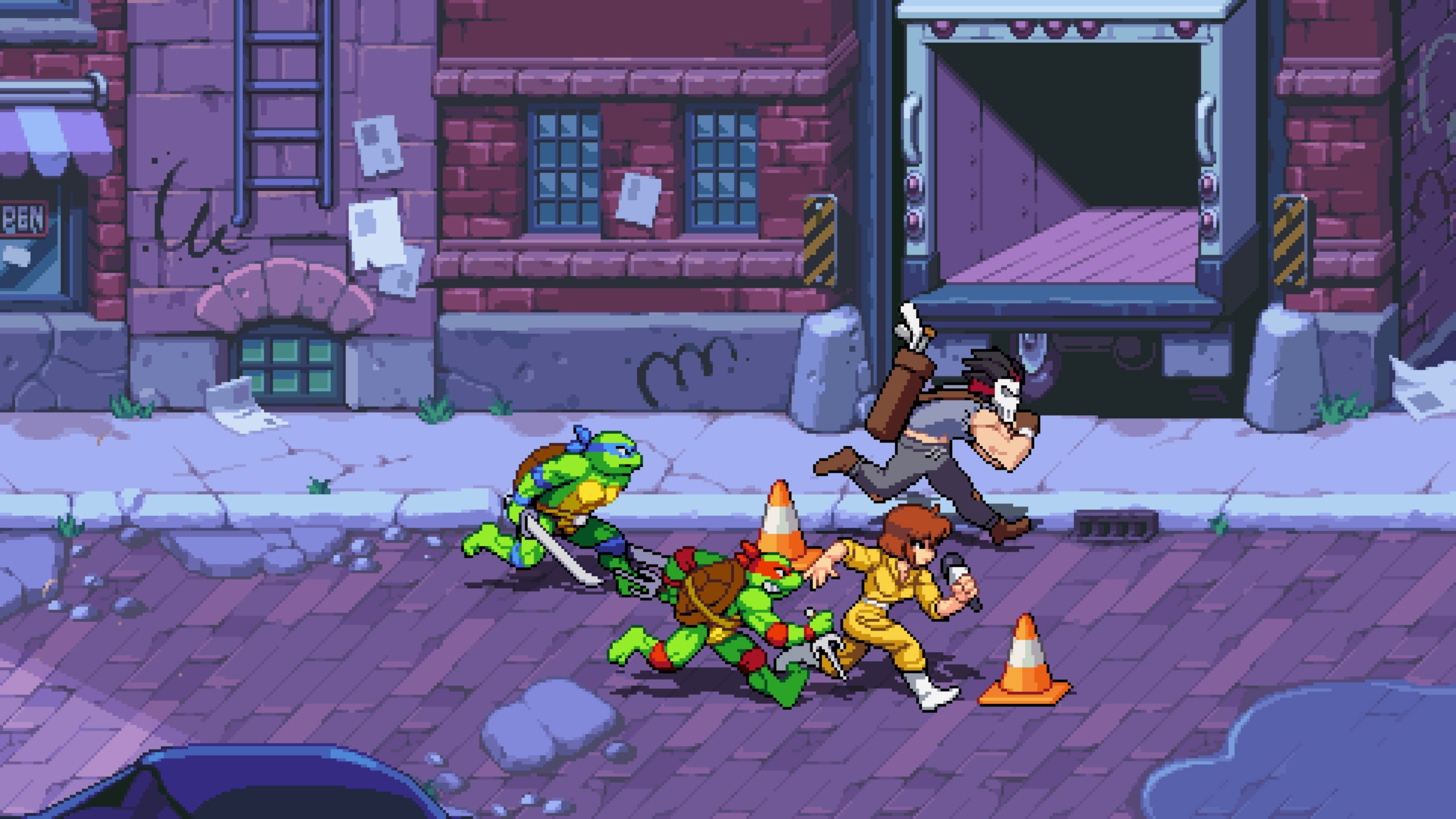 Скриншот №3 к Teenage Mutant Ninja Turtles Shredders Revenge