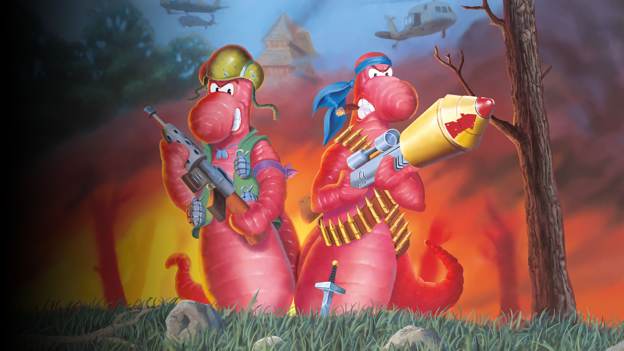 Worms [PS1 Emulation] screenshot