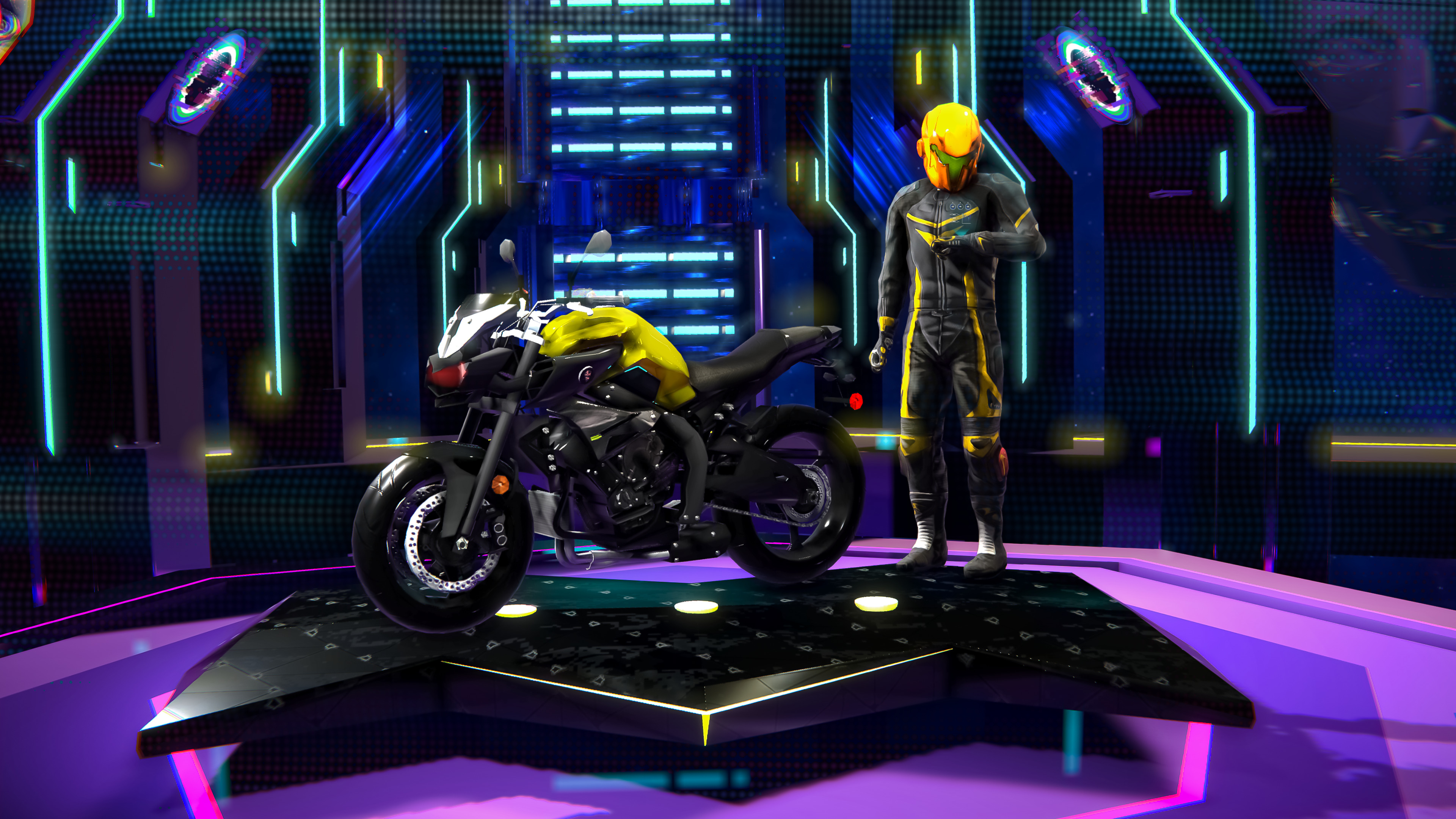 2044 Moto Racer - Cyber Racing Simulator PS4 — buy online and