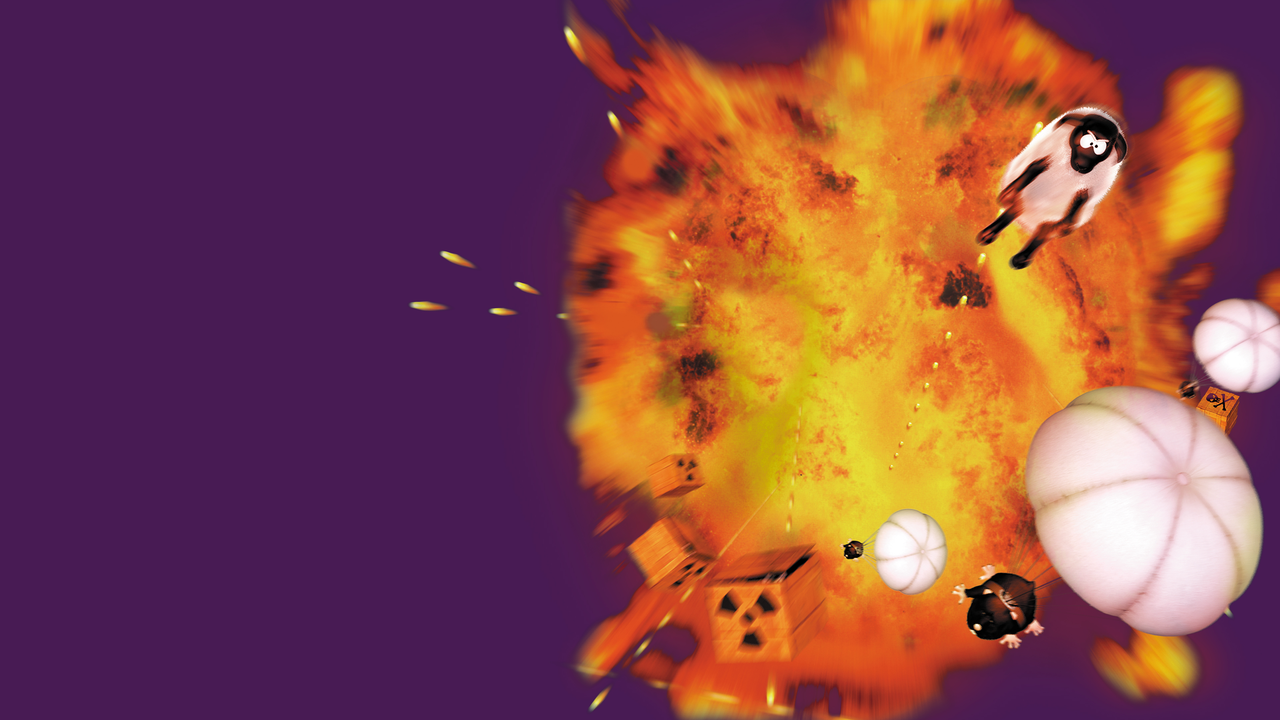 Worms Pinball [PS1 Emulation] screenshot