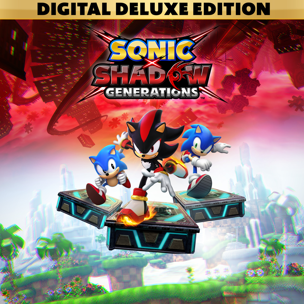 SONIC X SHADOW GENERATIONS Digital Deluxe Edition PS4 & PS5 - Deluxe