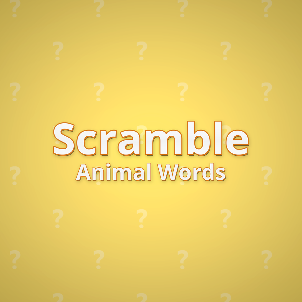 Scramble Animal Words