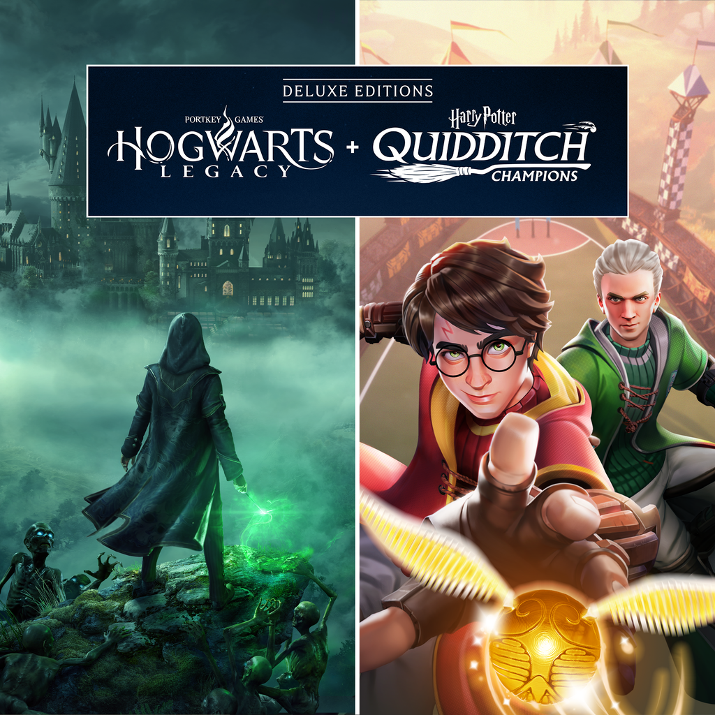 Hogwarts Legacy + Harry Potter: Quidditch Champions Deluxe Editions Bundle - Deluxe