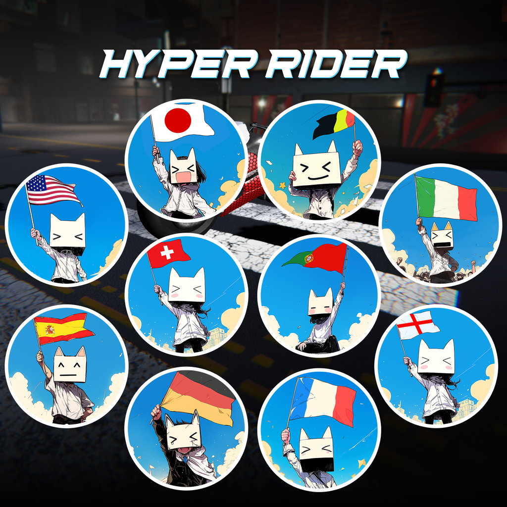 Hyper Rider I Exclusive Flag Bundle PSN avatar
