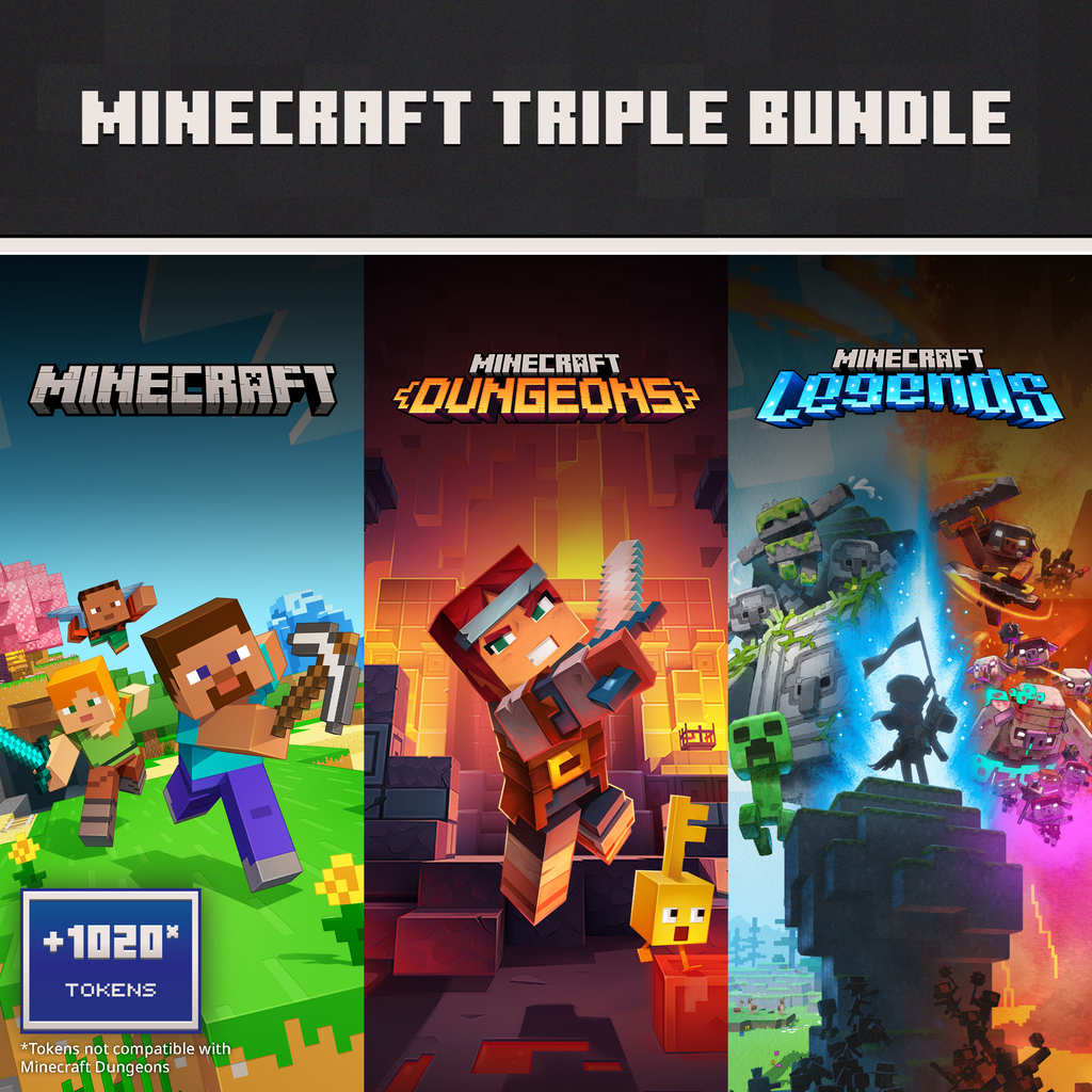 Minecraft Triple Bundle