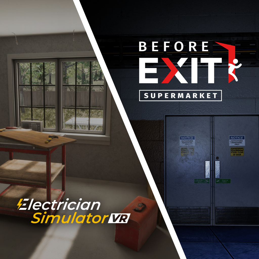 Before Exit: Supermarket + Electrician Simulator VR bundle