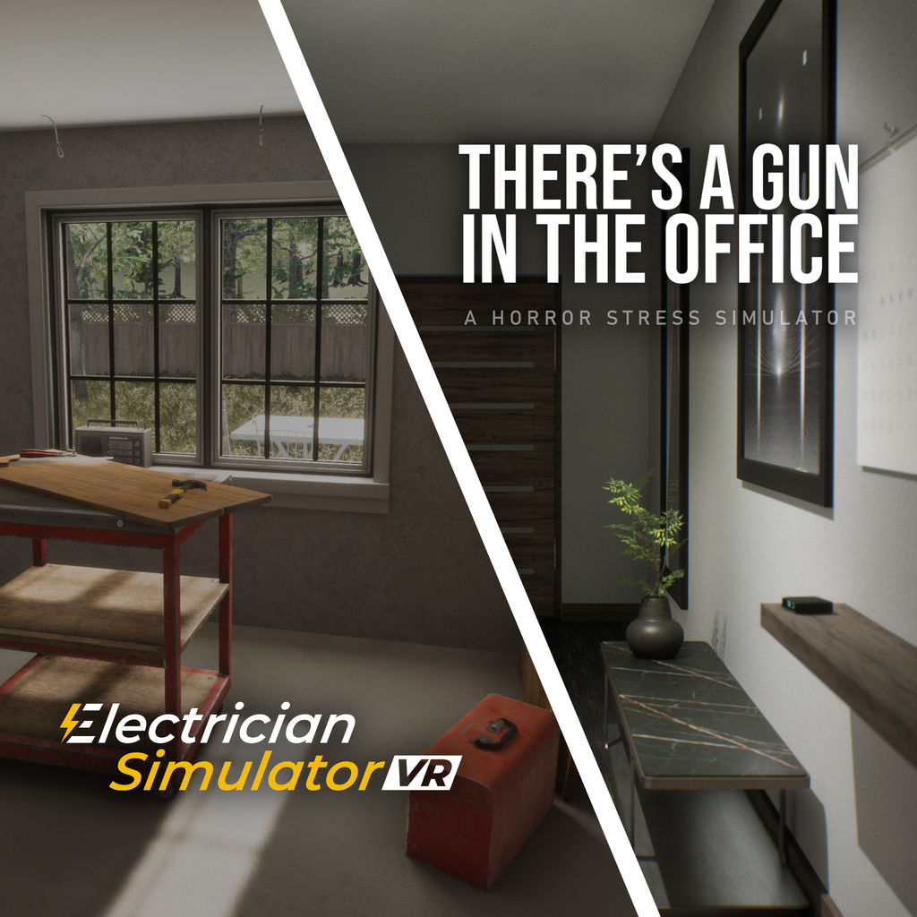 Electrician Simulator VR + There's a Gun in the Office bundle