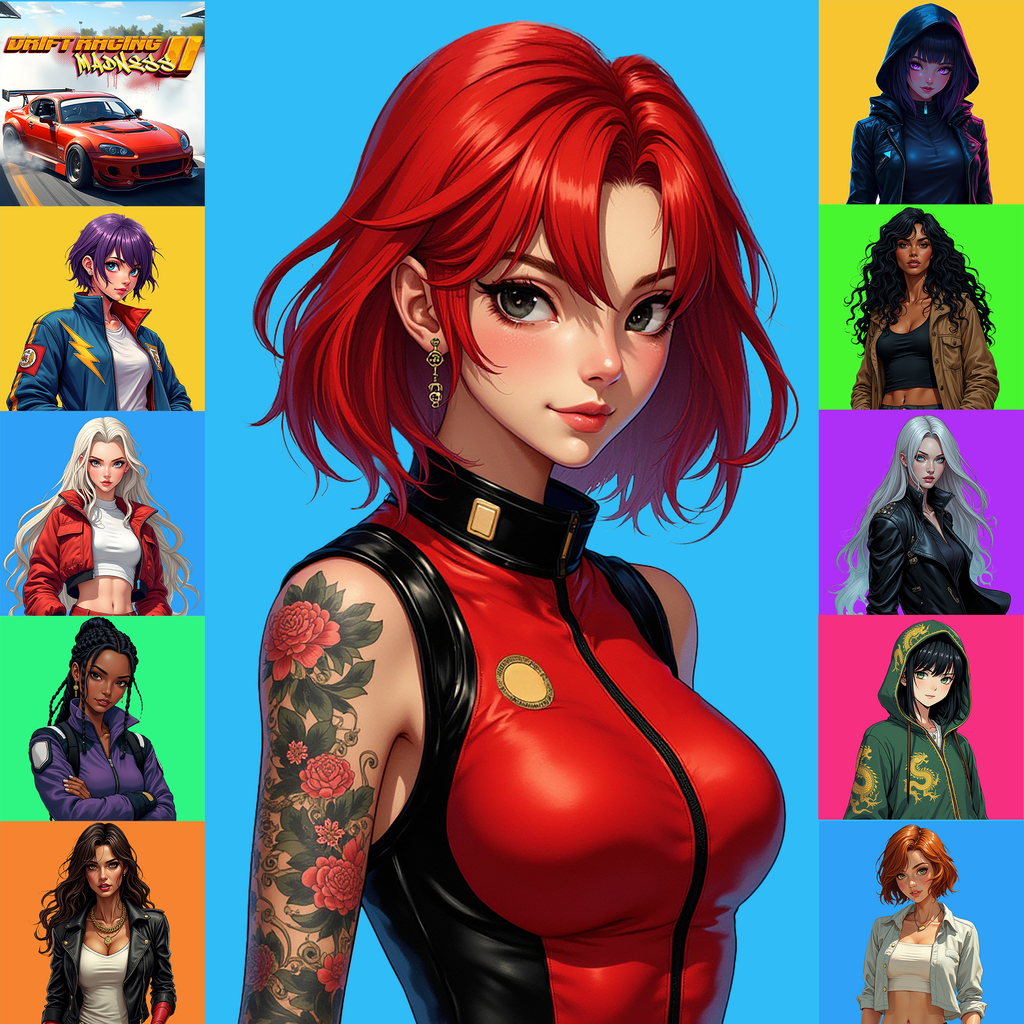 Drift Racing Madness 2 Avatar Bundle PSN avatar