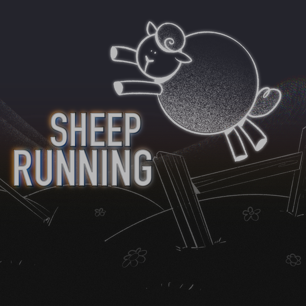 SHEEP RUNNING