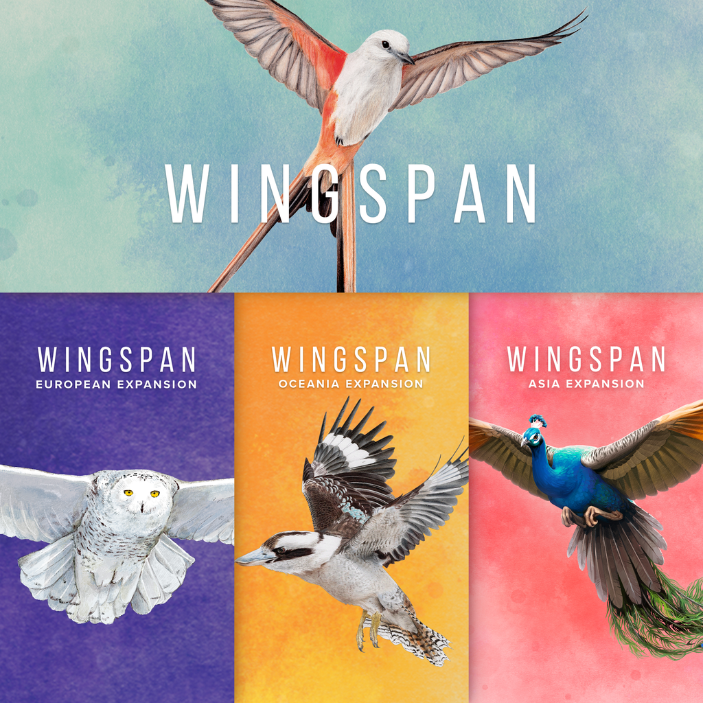 Wingspan + European + Oceania + Asia PS4 & PS5