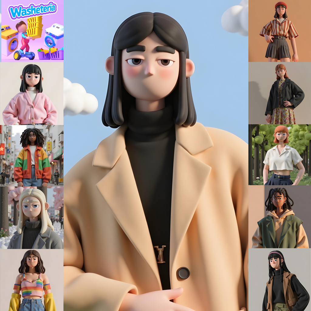 Washeteria Avatar Bundle PSN avatar