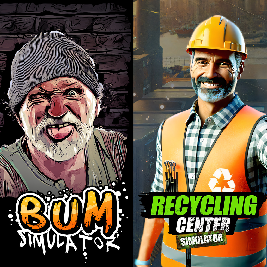 Recycling Center Simulator & Bum Simulator