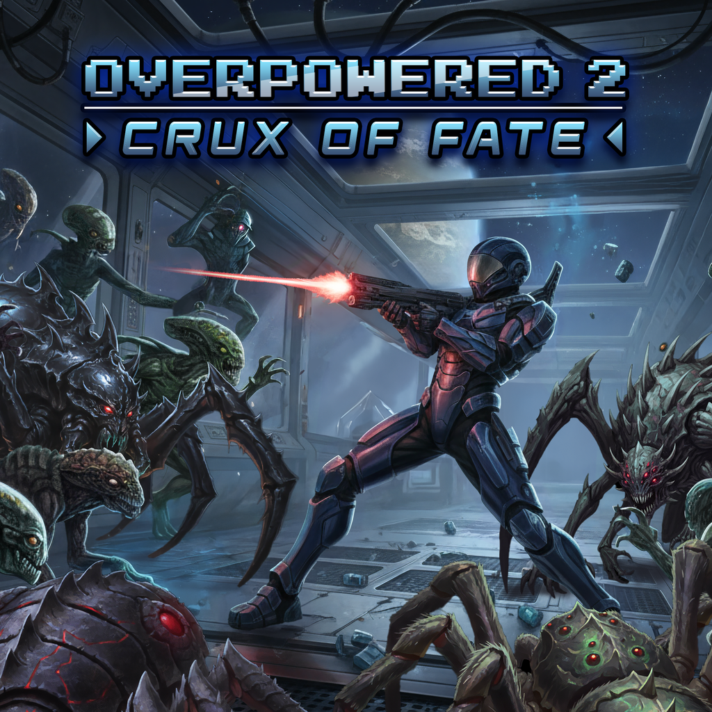 Overpowered 2 - Crux of Fate cover