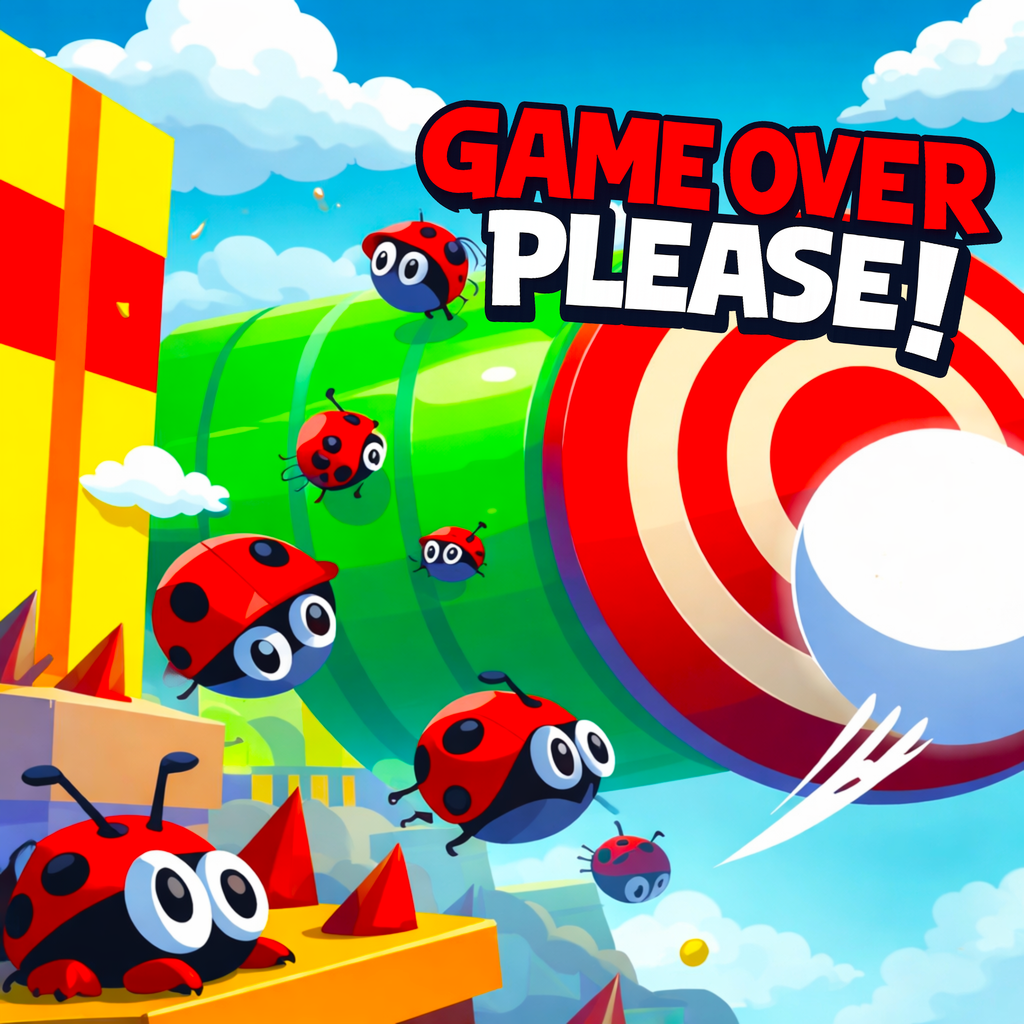 Game Over Please: Puzzle Arcade Game cover