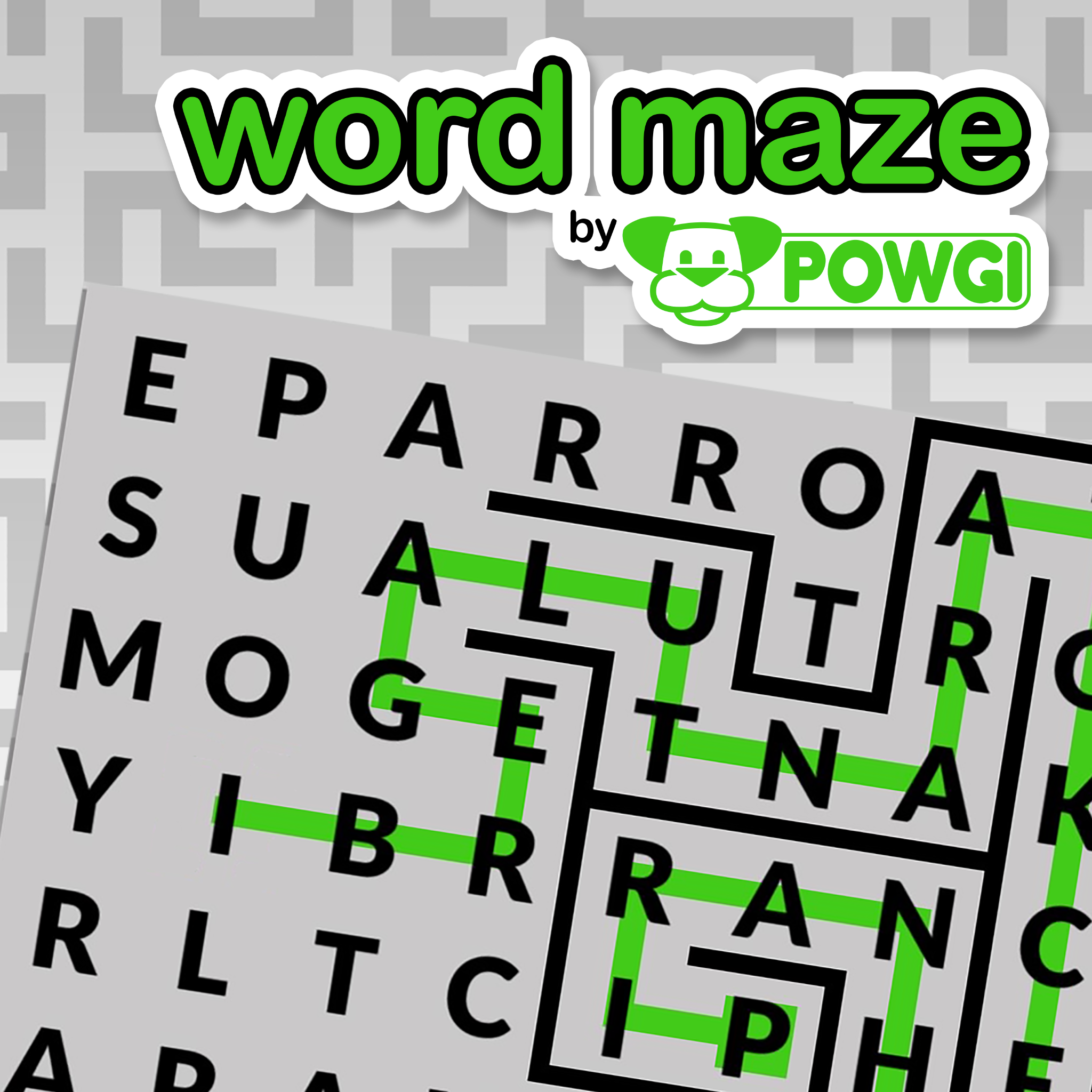 Word Maze by POWGI